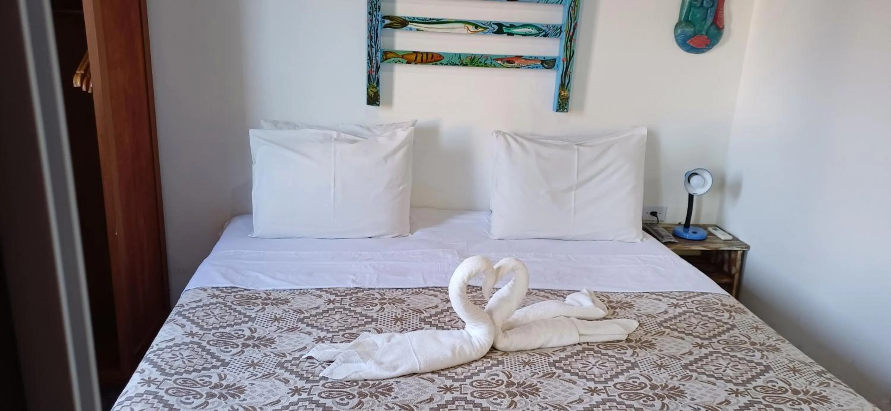 Bed in Pousada Mare Blue