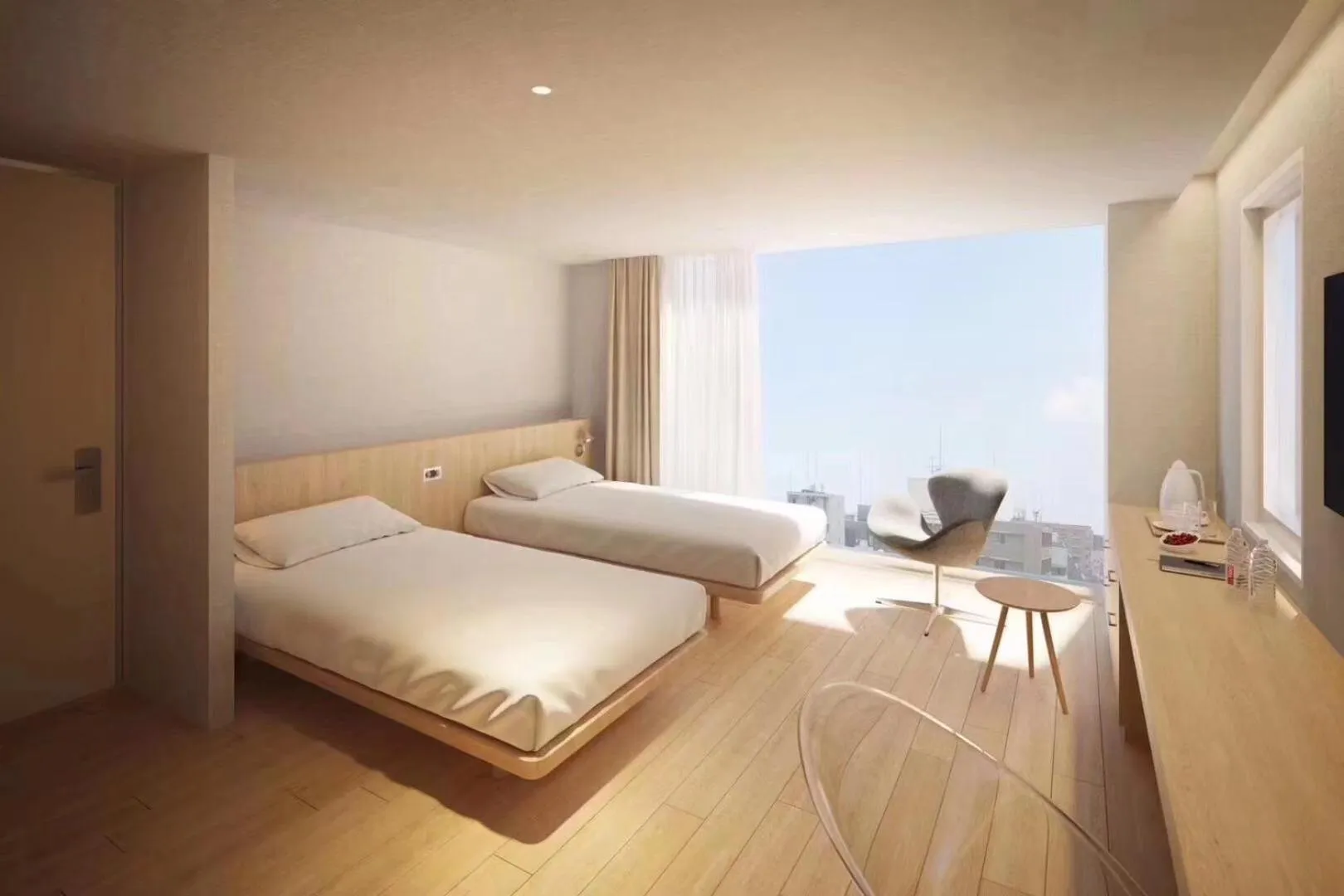 Bedroom, Bed in Hotel Comfact