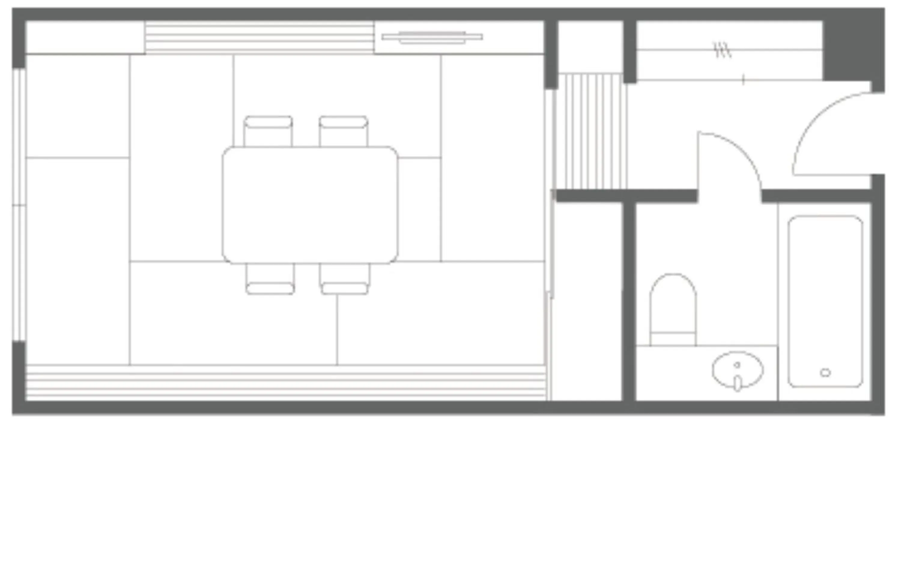 Floor plan in Diamond Kyoto Society