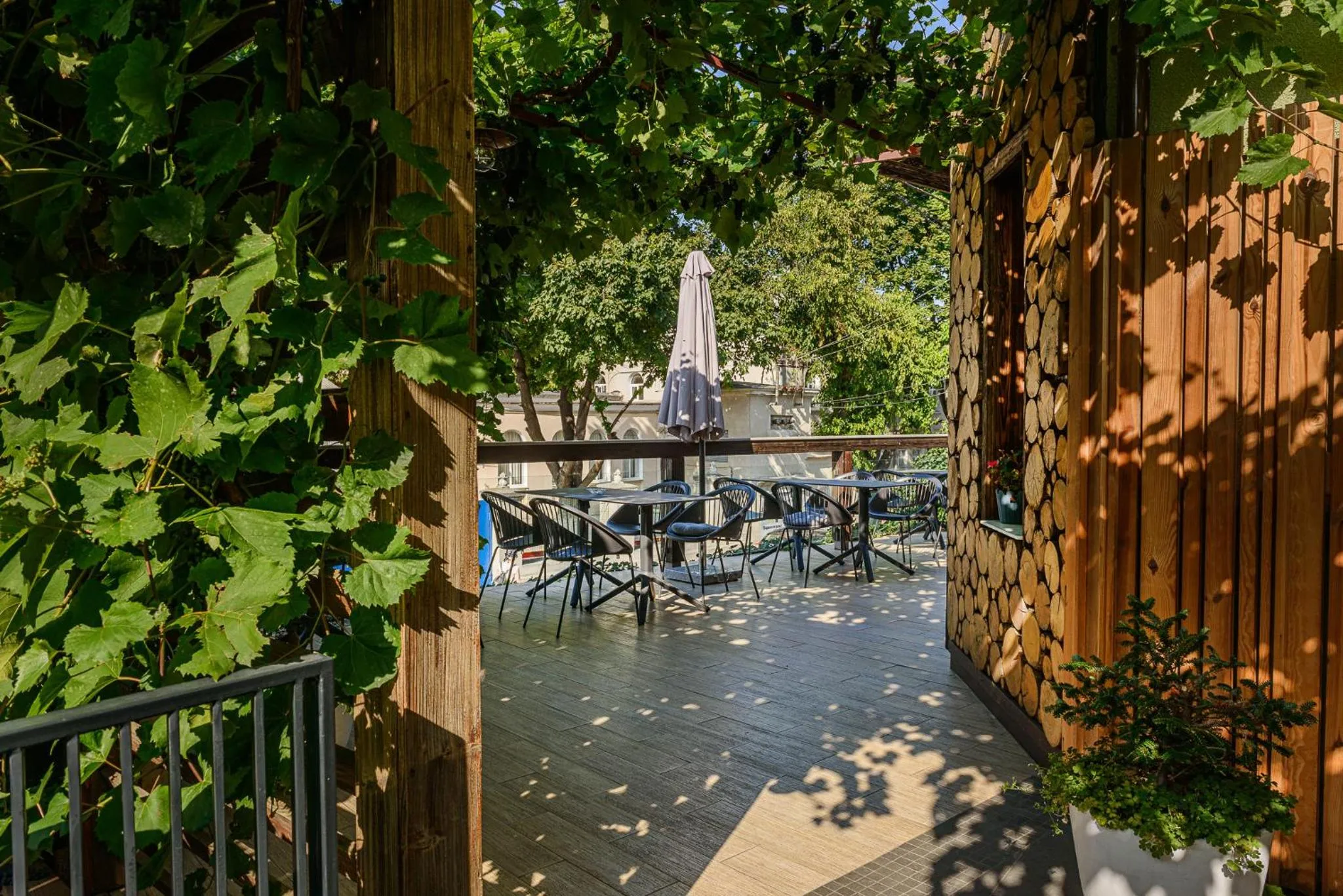 Property building in Villa Pinia Eco-hotel