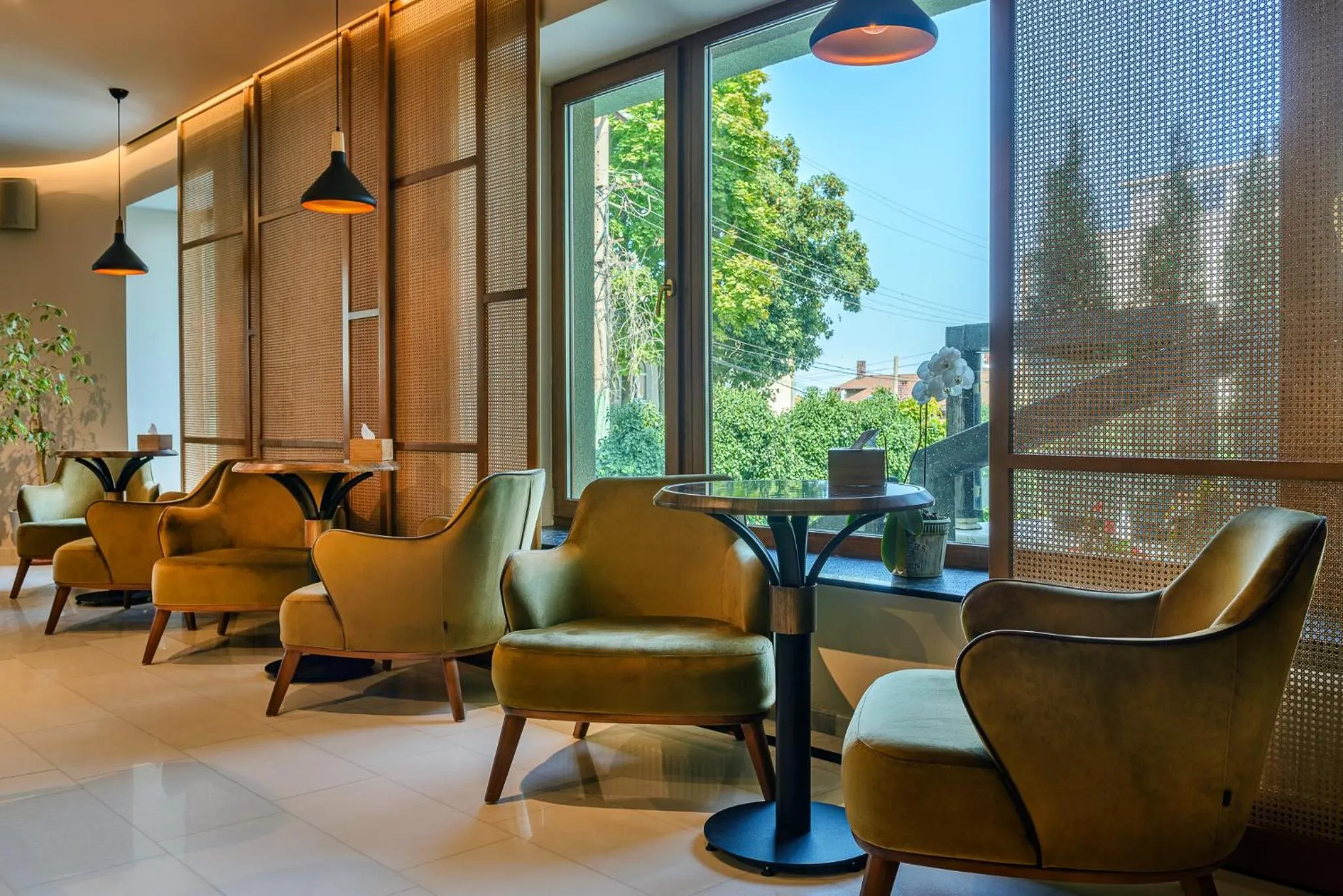 Restaurant/places to eat in Villa Pinia Eco-hotel