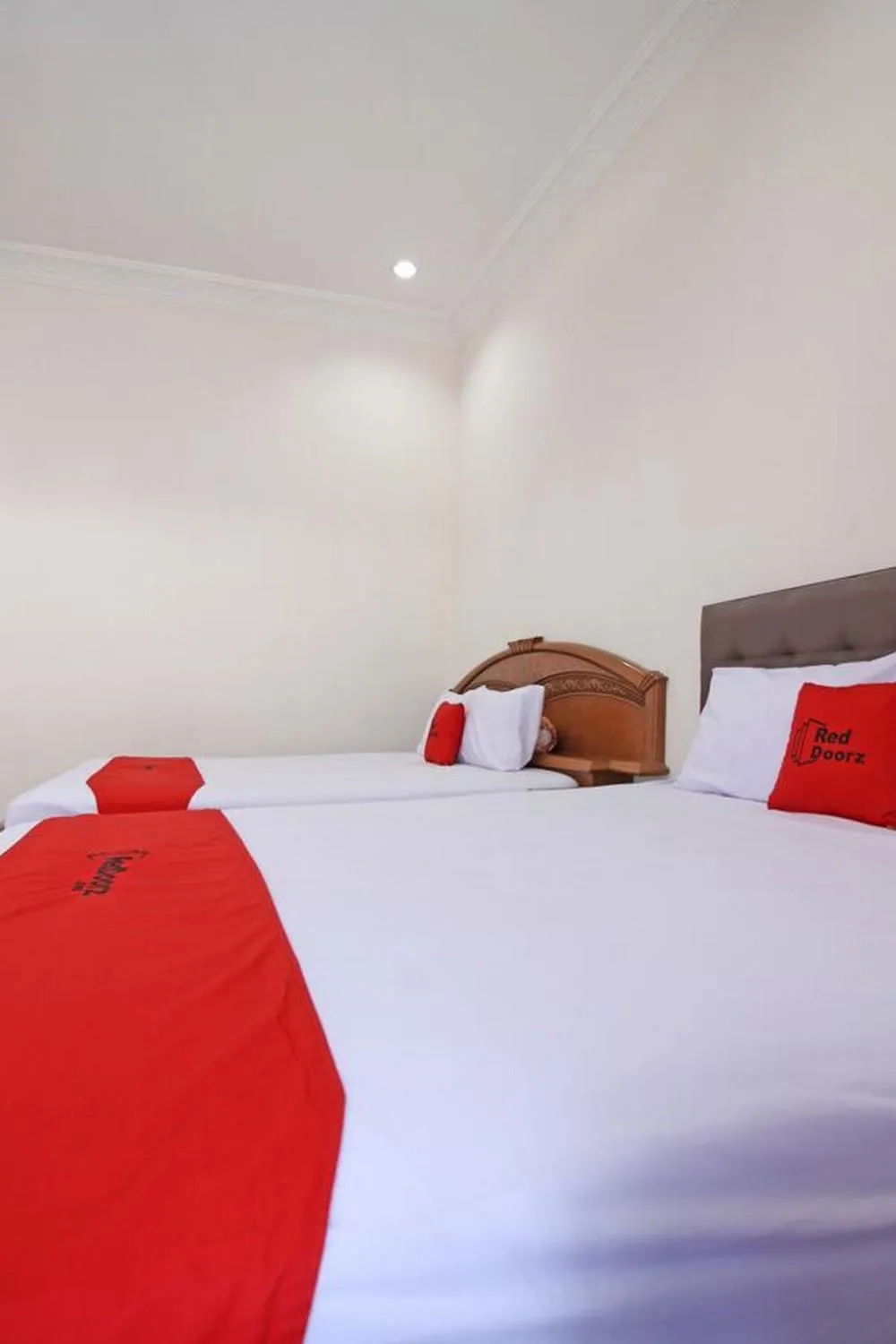 Bed in RedDoorz near UMY Yogyakarta