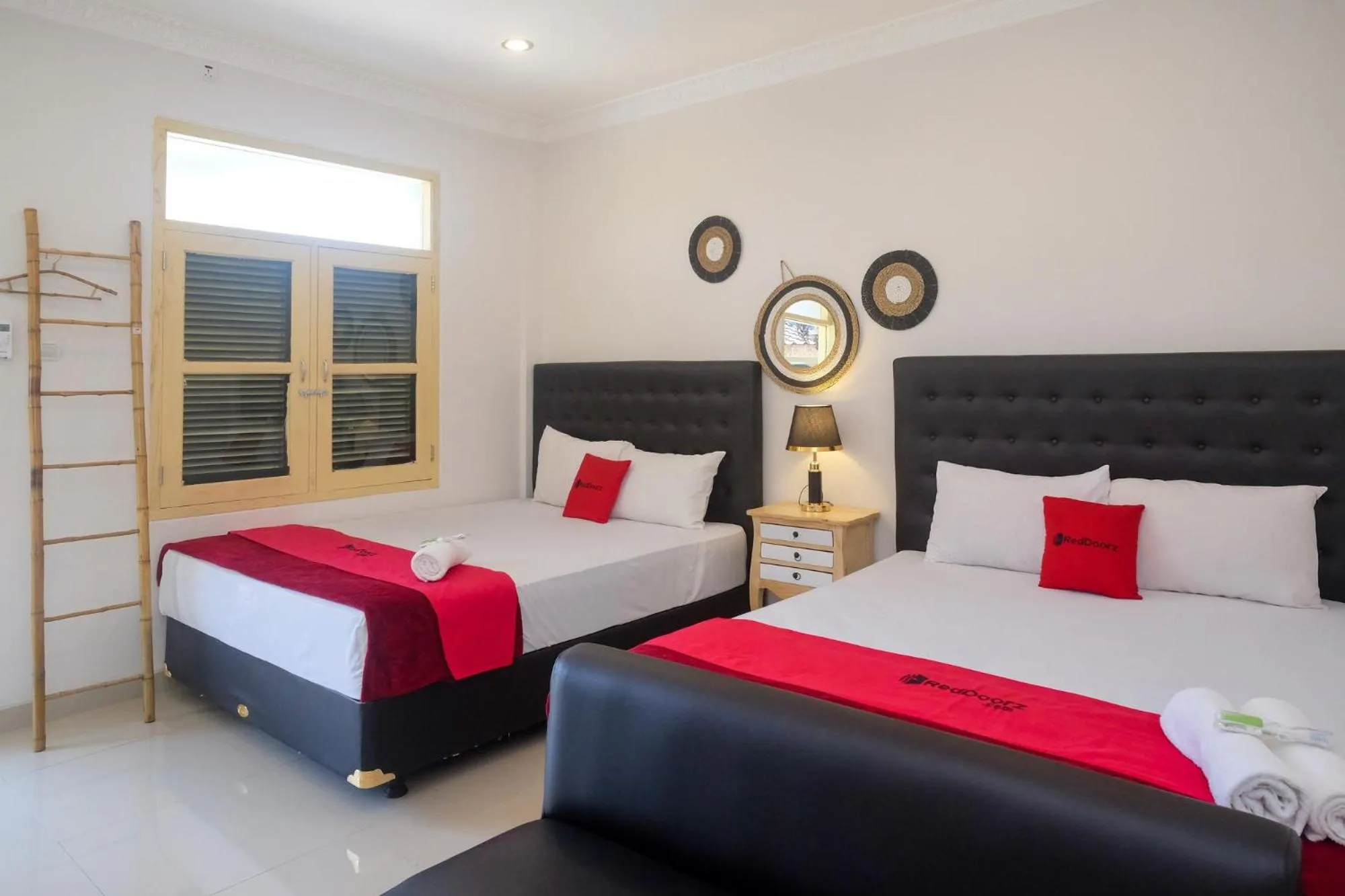 Bed in RedDoorz near UMY Yogyakarta