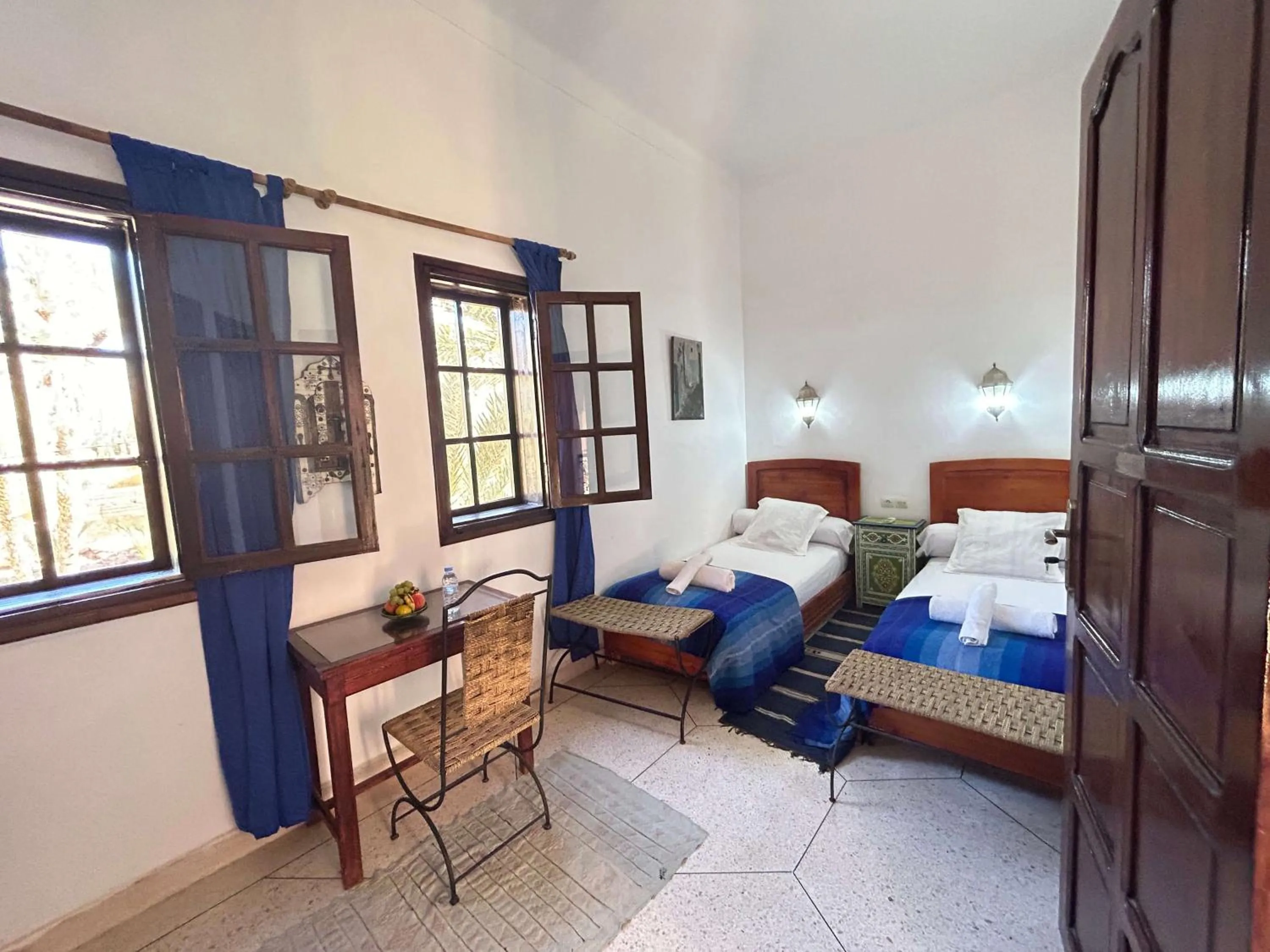 Bed in Dar Nakhla - Zagora guest house