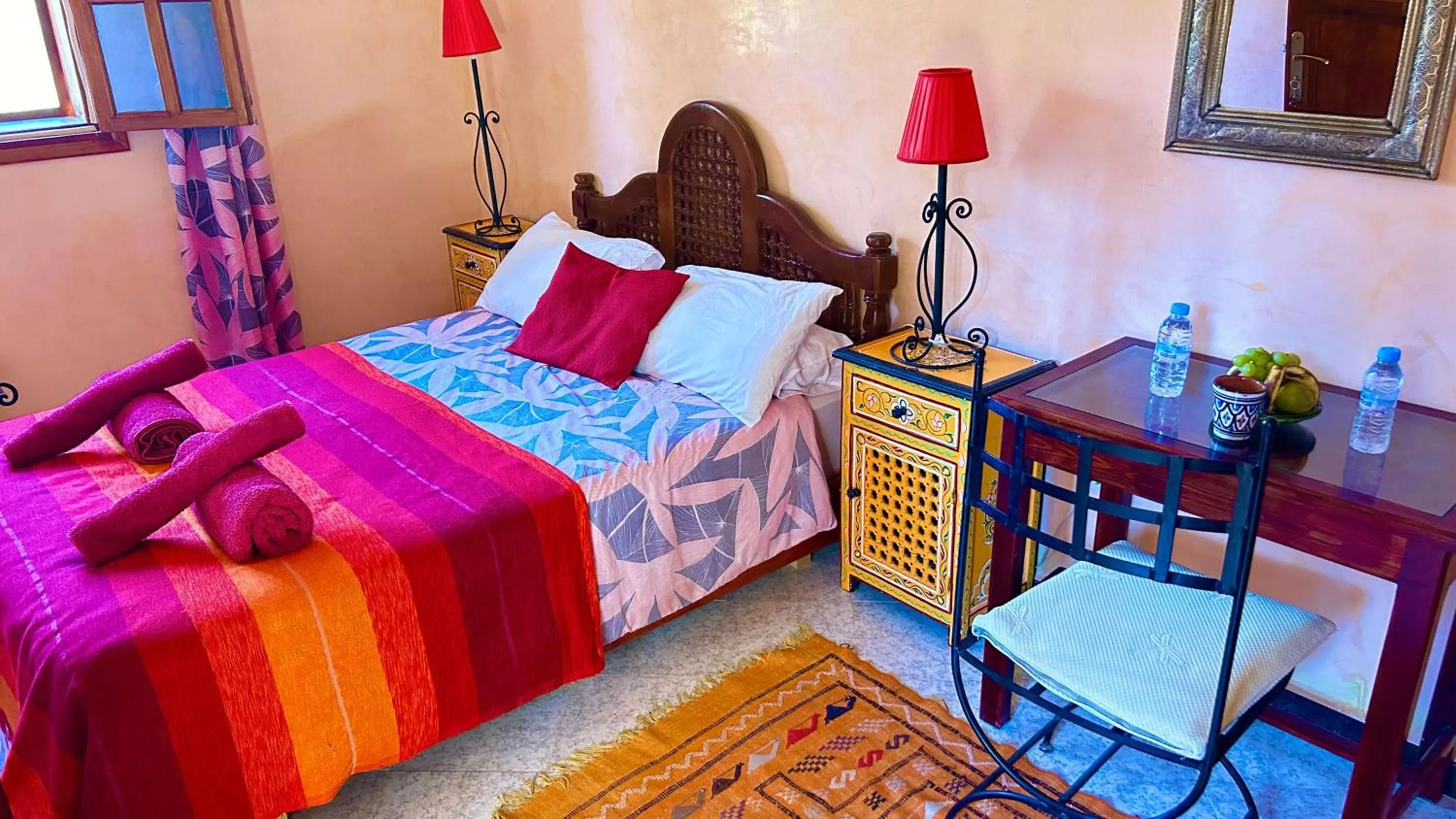 Bed in Dar Nakhla - Zagora guest house
