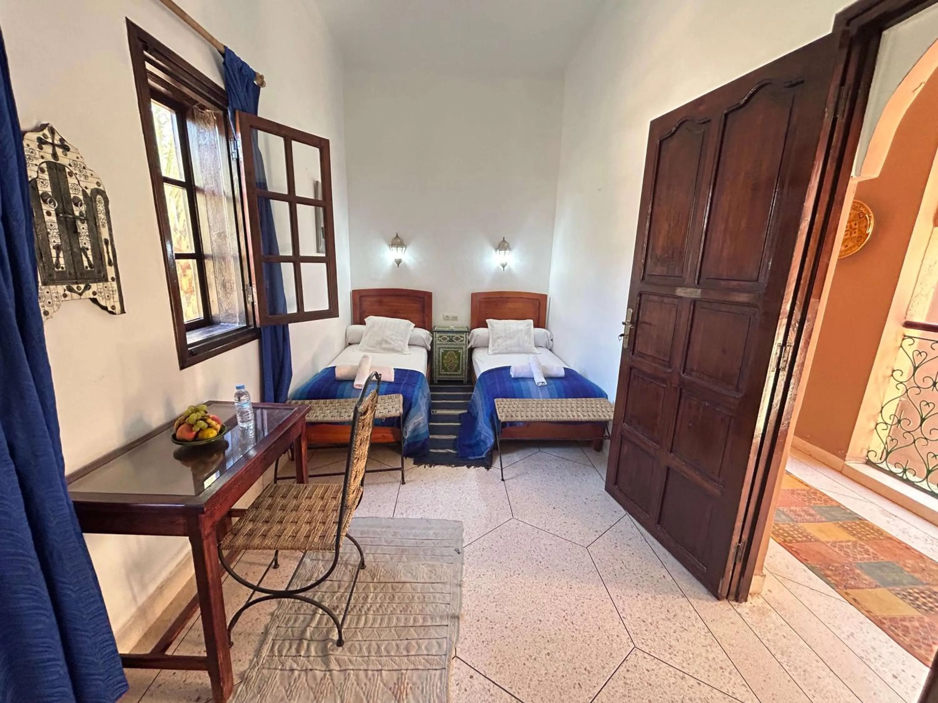 Bed in Dar Nakhla - Zagora guest house