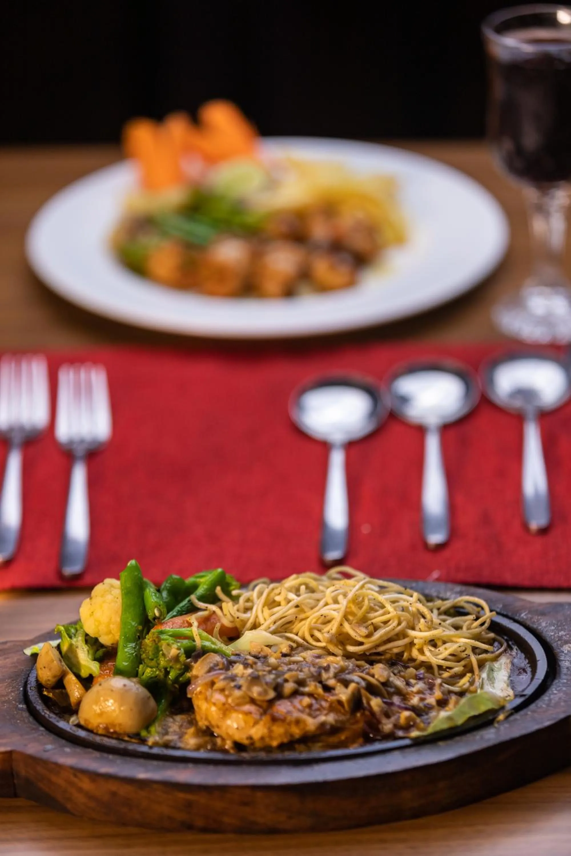 Food close-up in Hotel Verandah