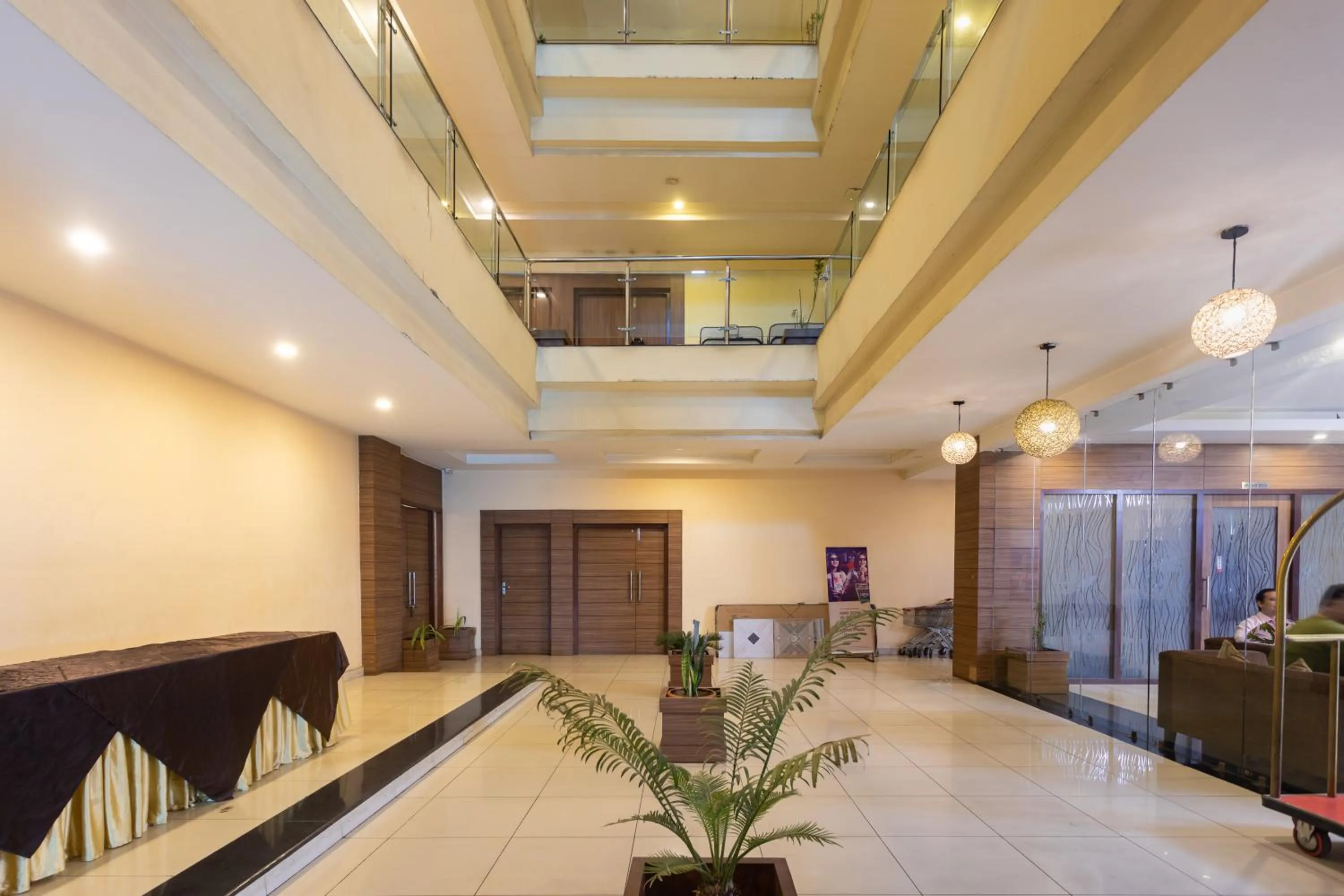 Lobby or reception in Hotel Verandah