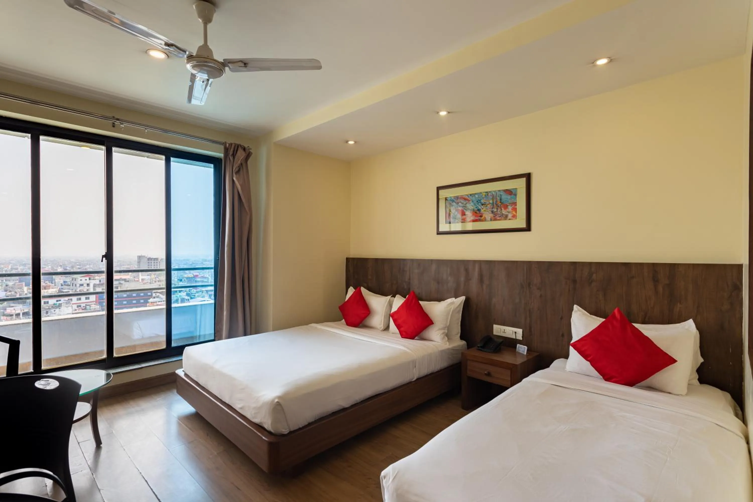 Bed in Hotel Verandah