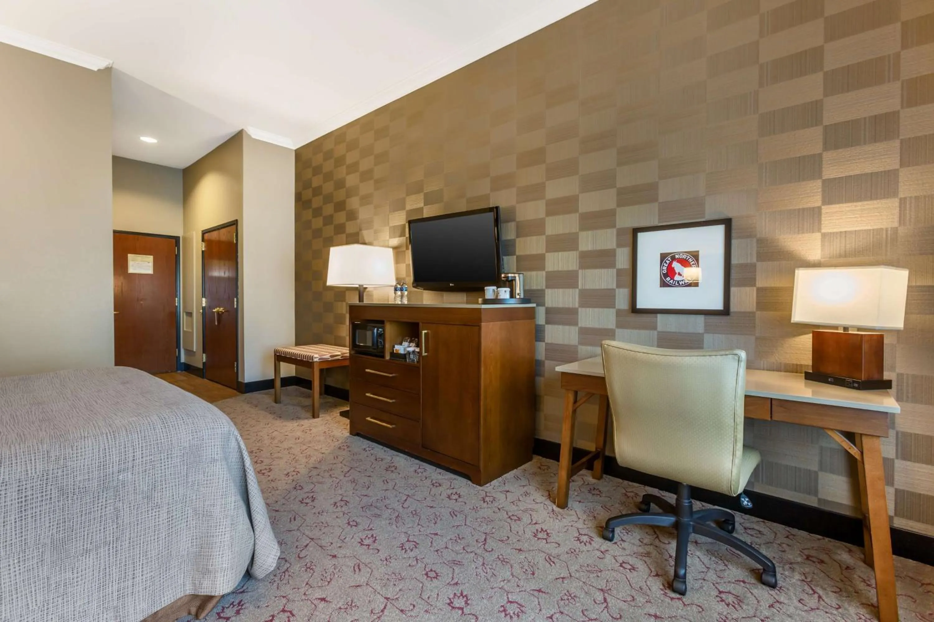 Bedroom, Bed in Best Western Premier Helena Great Northern Hotel