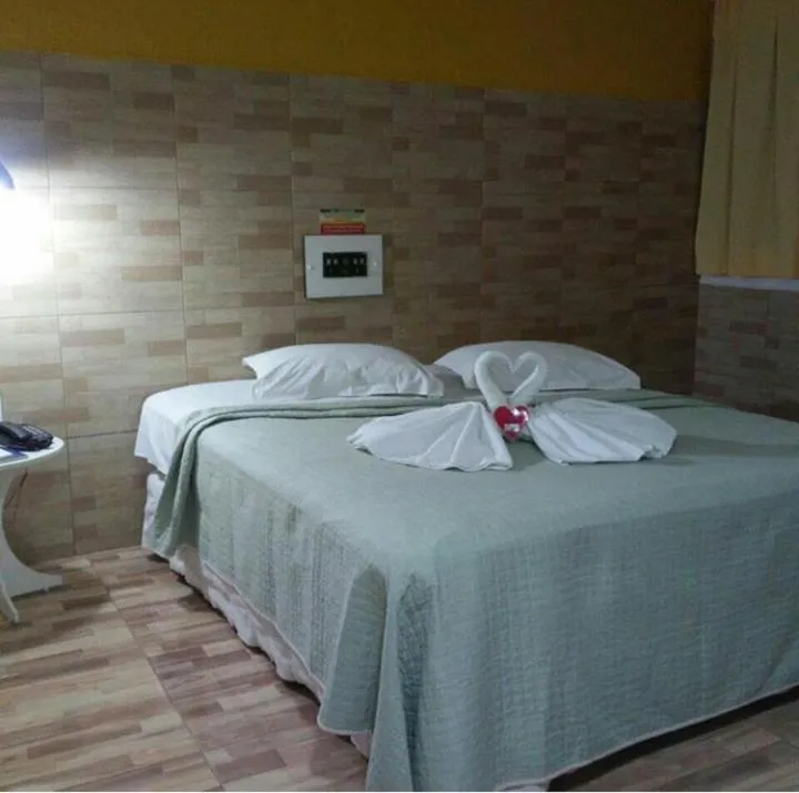 Bed in Hotel Cajuína Sul