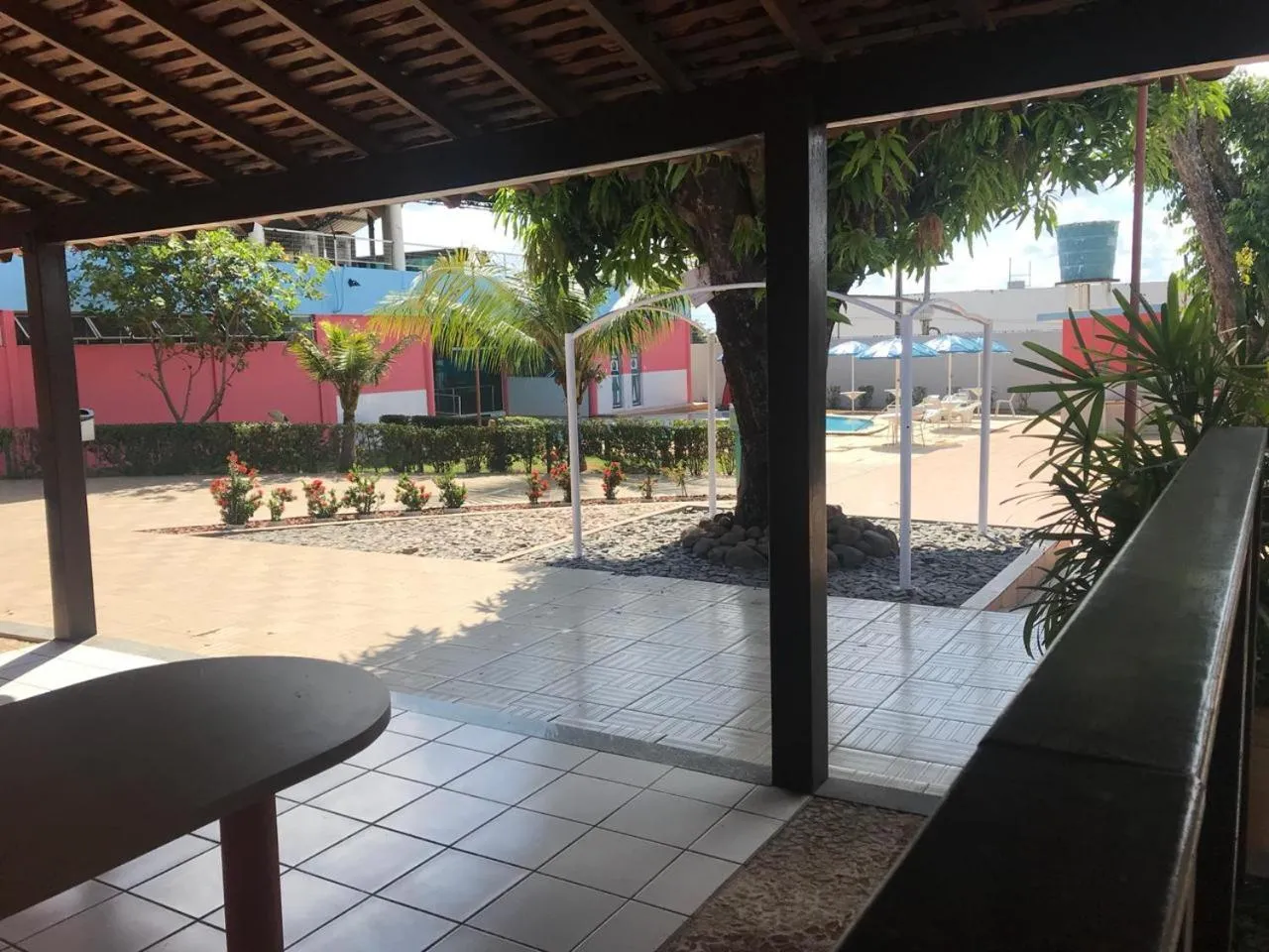 Patio in Hotel Cajuína Sul