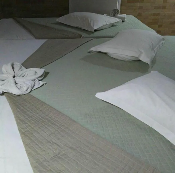 Bed in Hotel Cajuína Sul