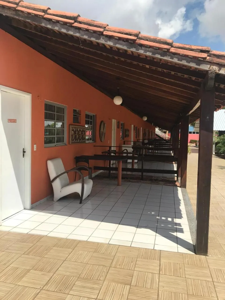 Patio in Hotel Cajuína Sul