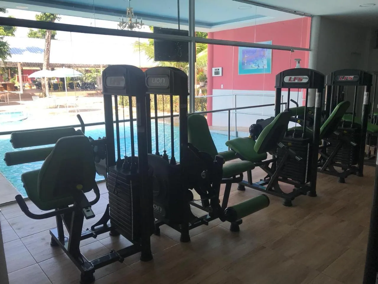 Fitness centre/facilities in Hotel Cajuína Sul
