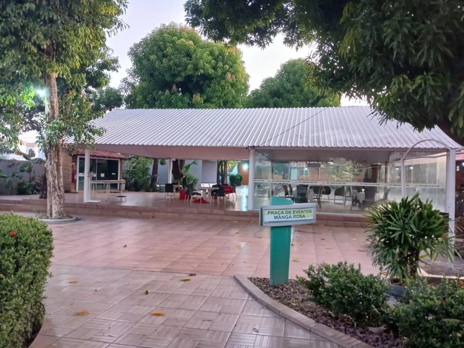Garden in Hotel Cajuína Sul