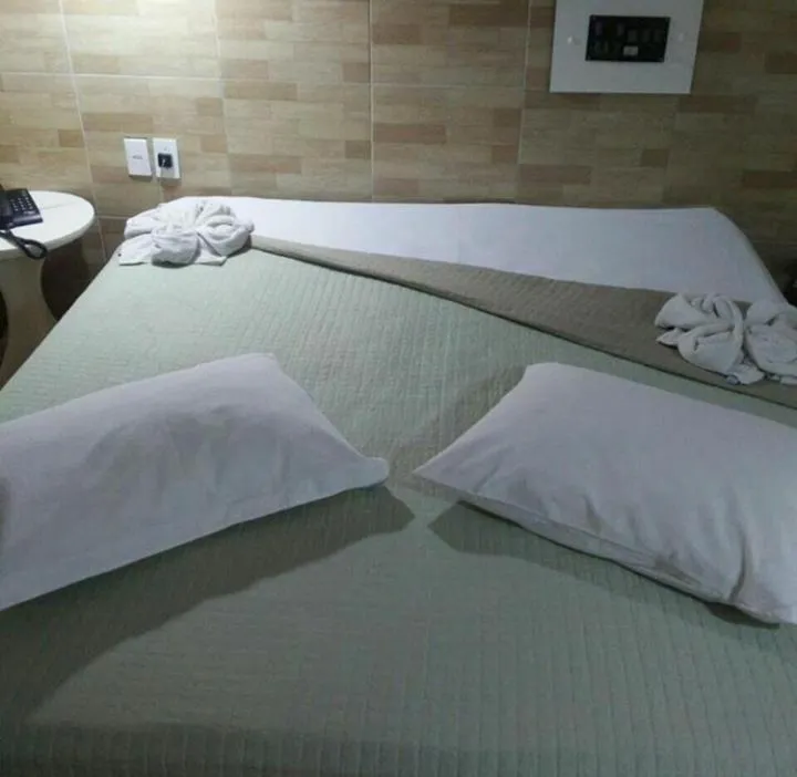 Bed in Hotel Cajuína Sul