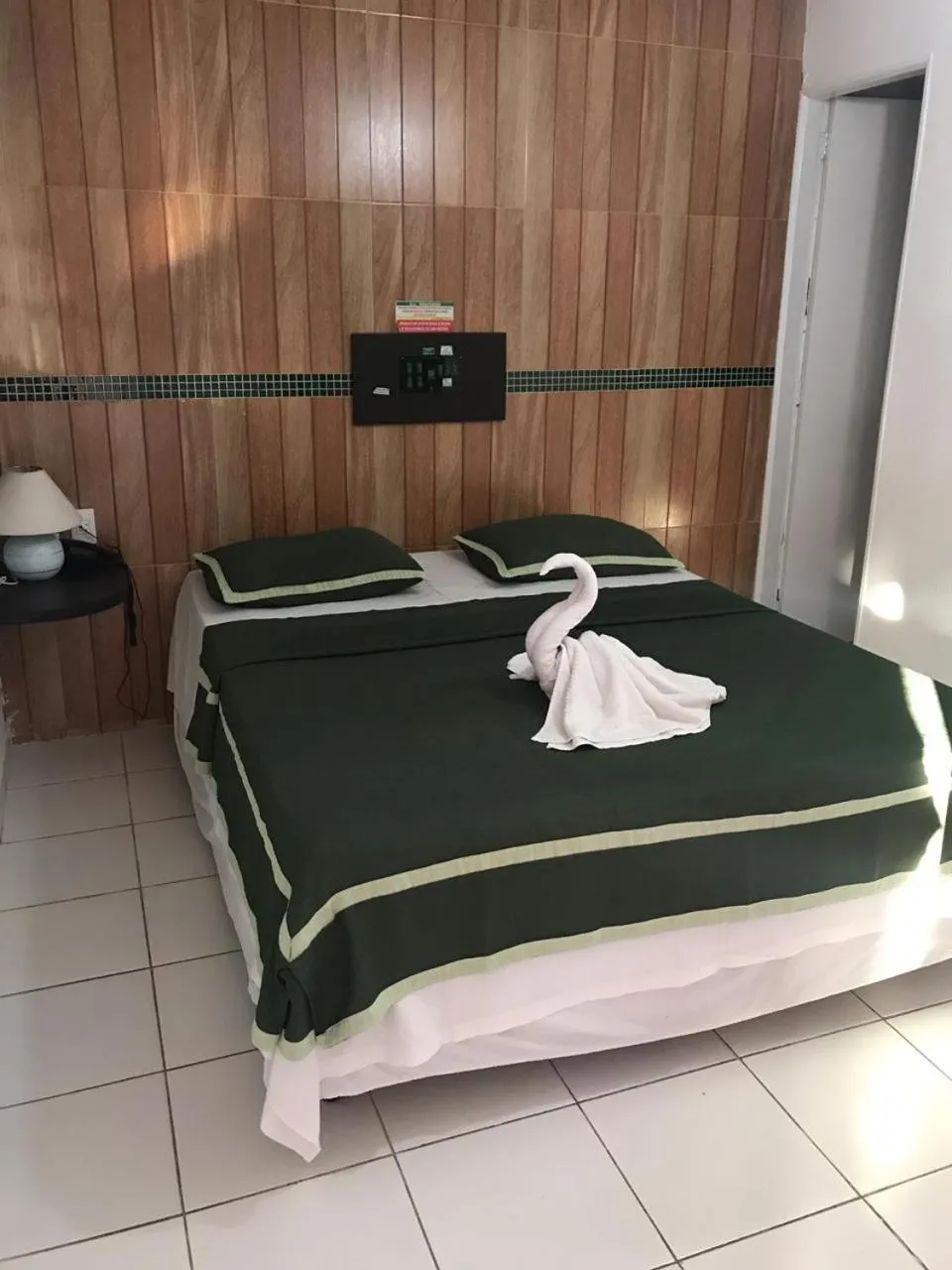 Bed in Hotel Cajuína Sul