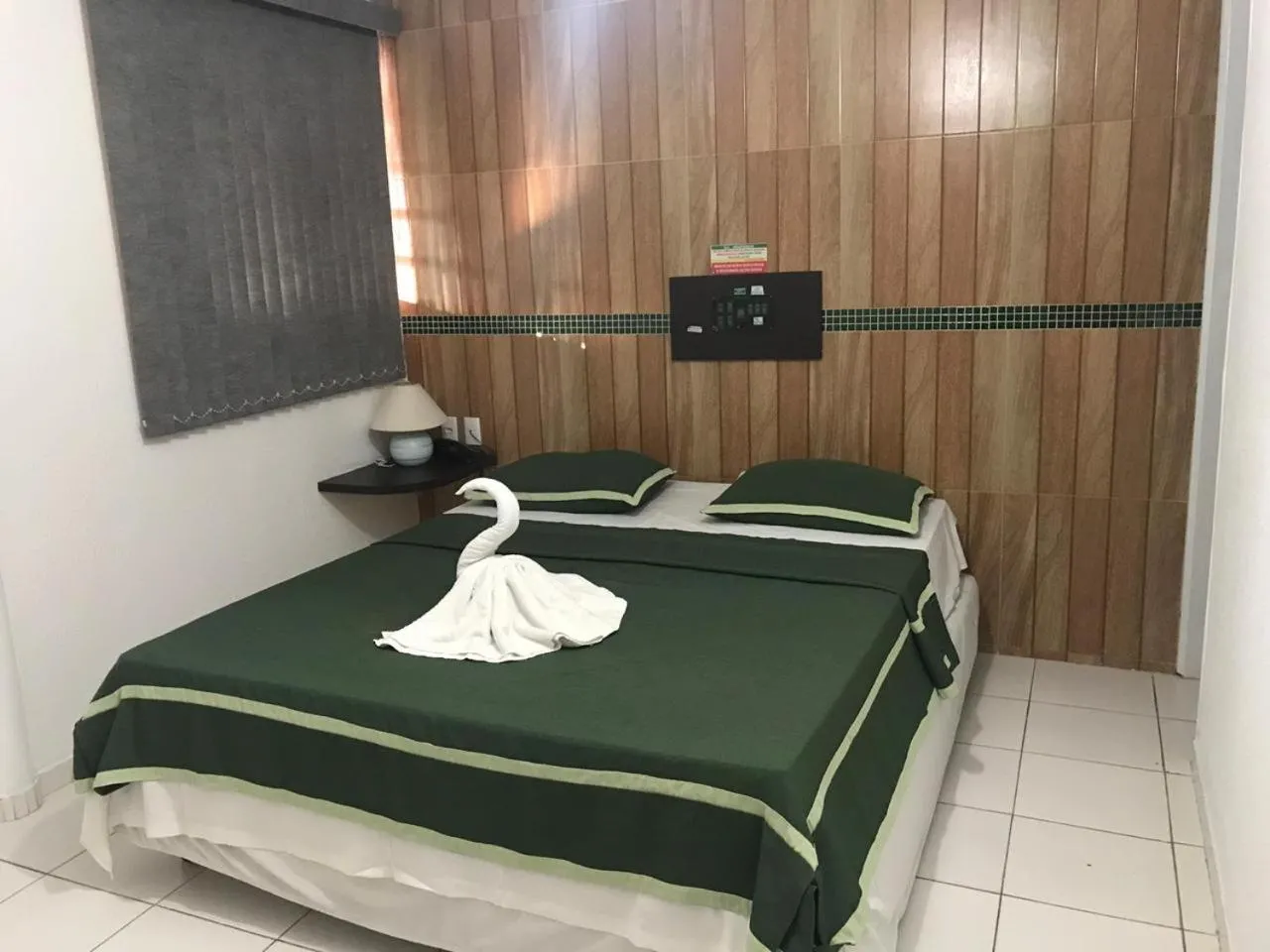 Bed in Hotel Cajuína Sul
