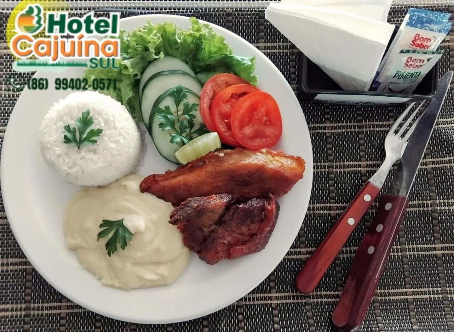 Restaurant/places to eat in Hotel Cajuína Sul