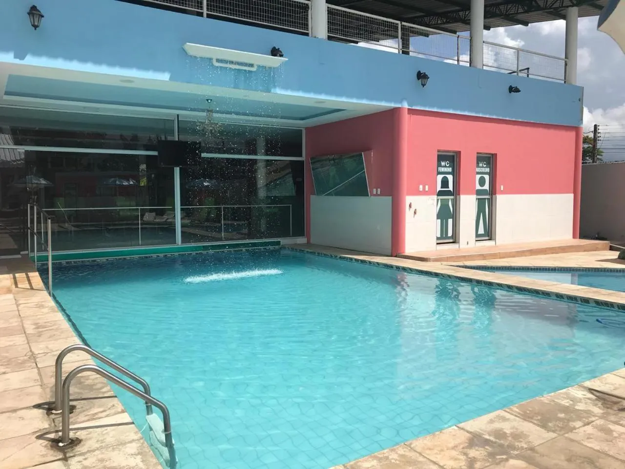 Swimming pool in Hotel Cajuína Sul
