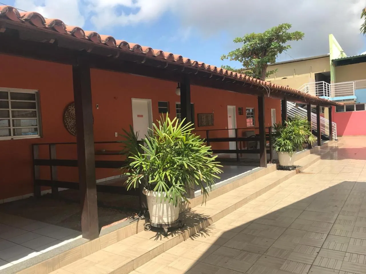 Patio in Hotel Cajuína Sul