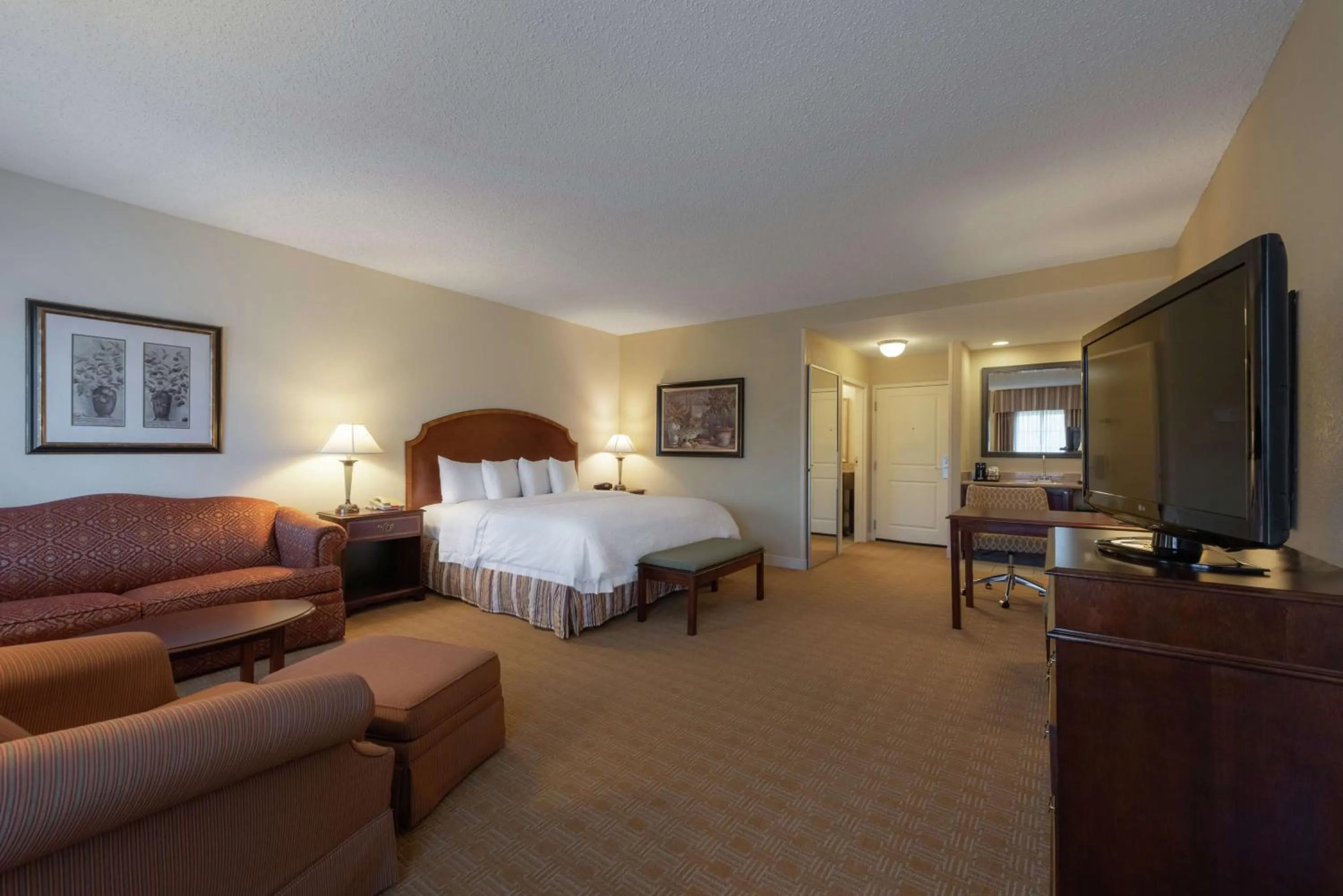 Bedroom, Bed in Hampton Inn & Suites - Vicksburg