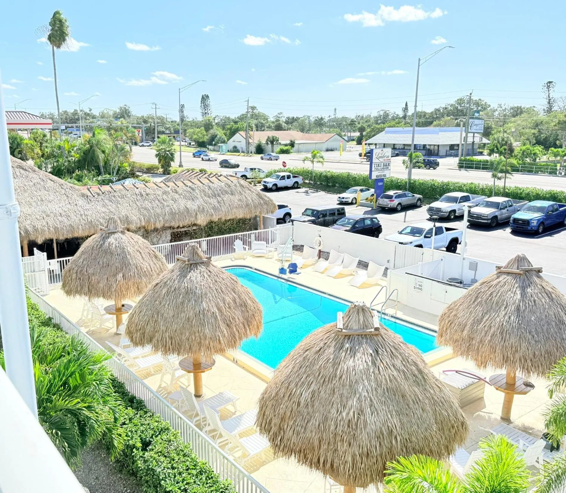 Pool view in Lantern Inn & Suites - Sarasota