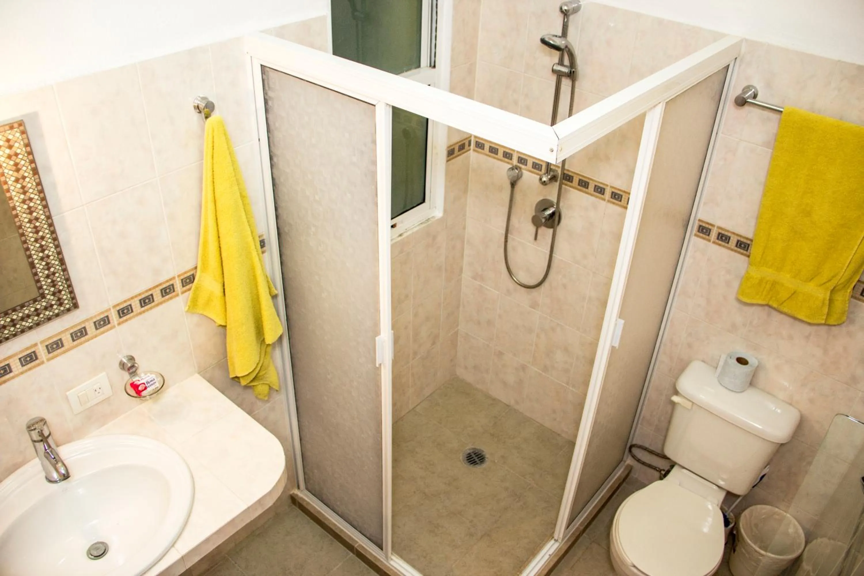 Shower in Hotel Sol Playa