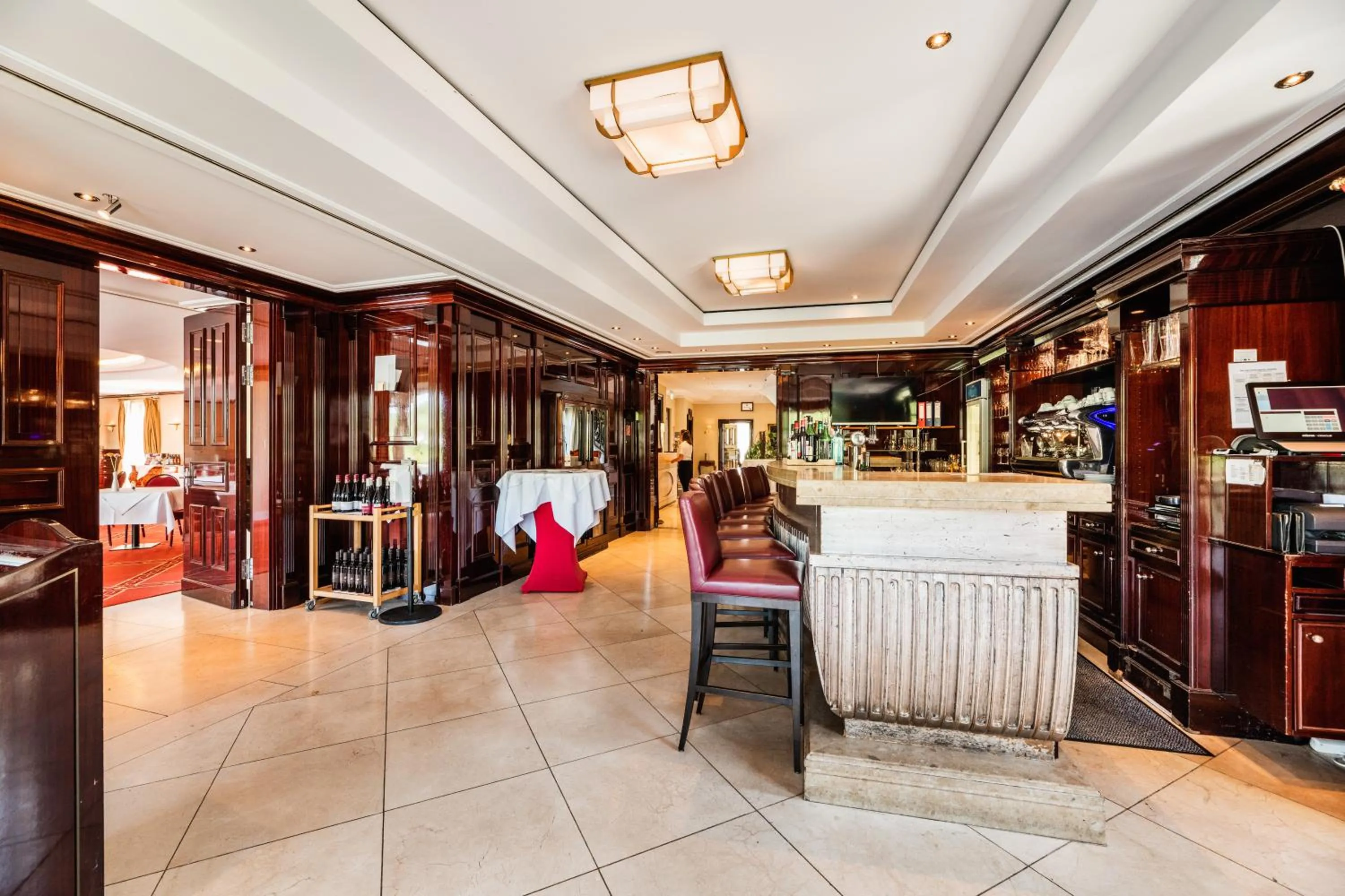 Lounge or bar in Rheinhotel Schulz