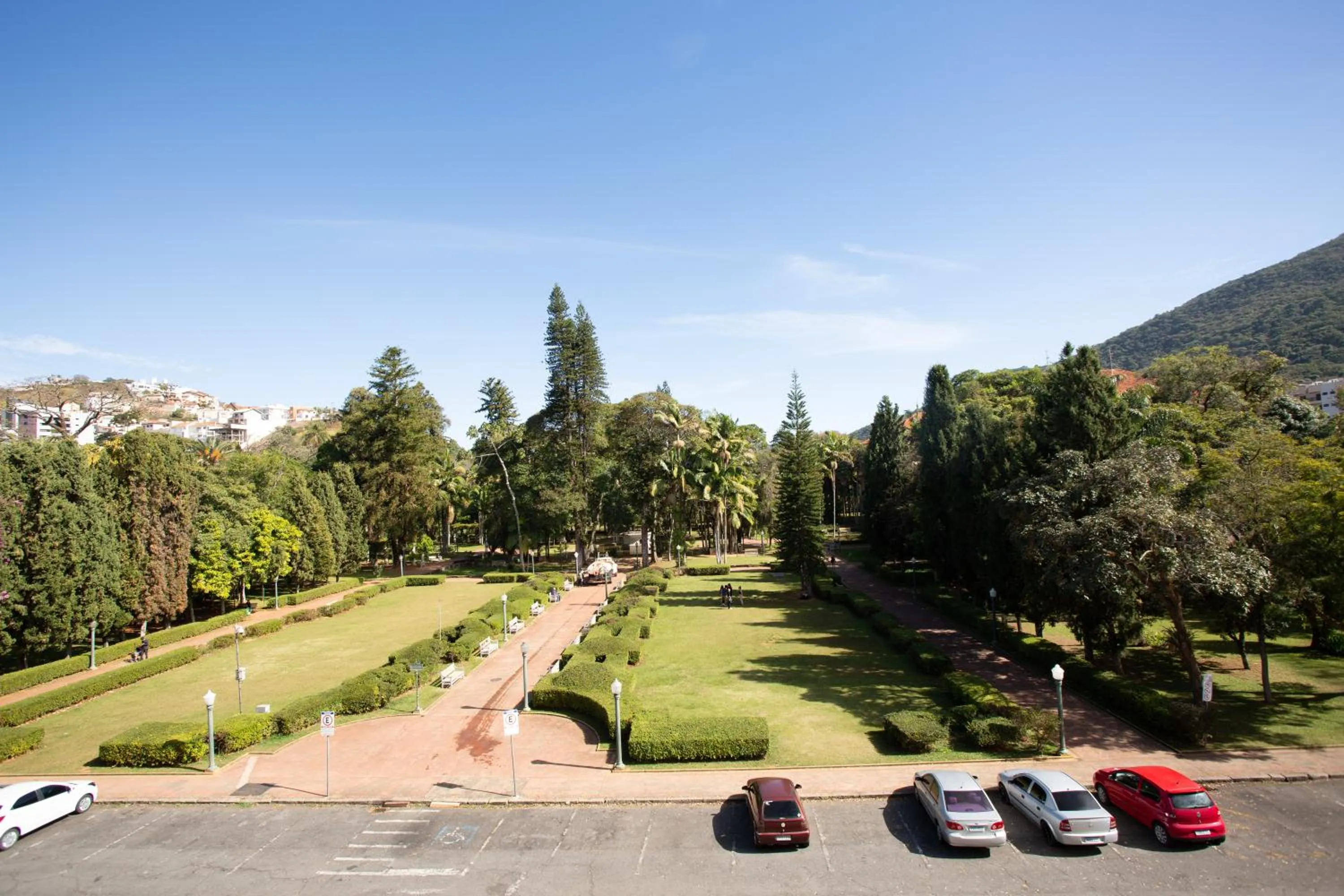 Garden view in Palace Hotel - Poços de Caldas