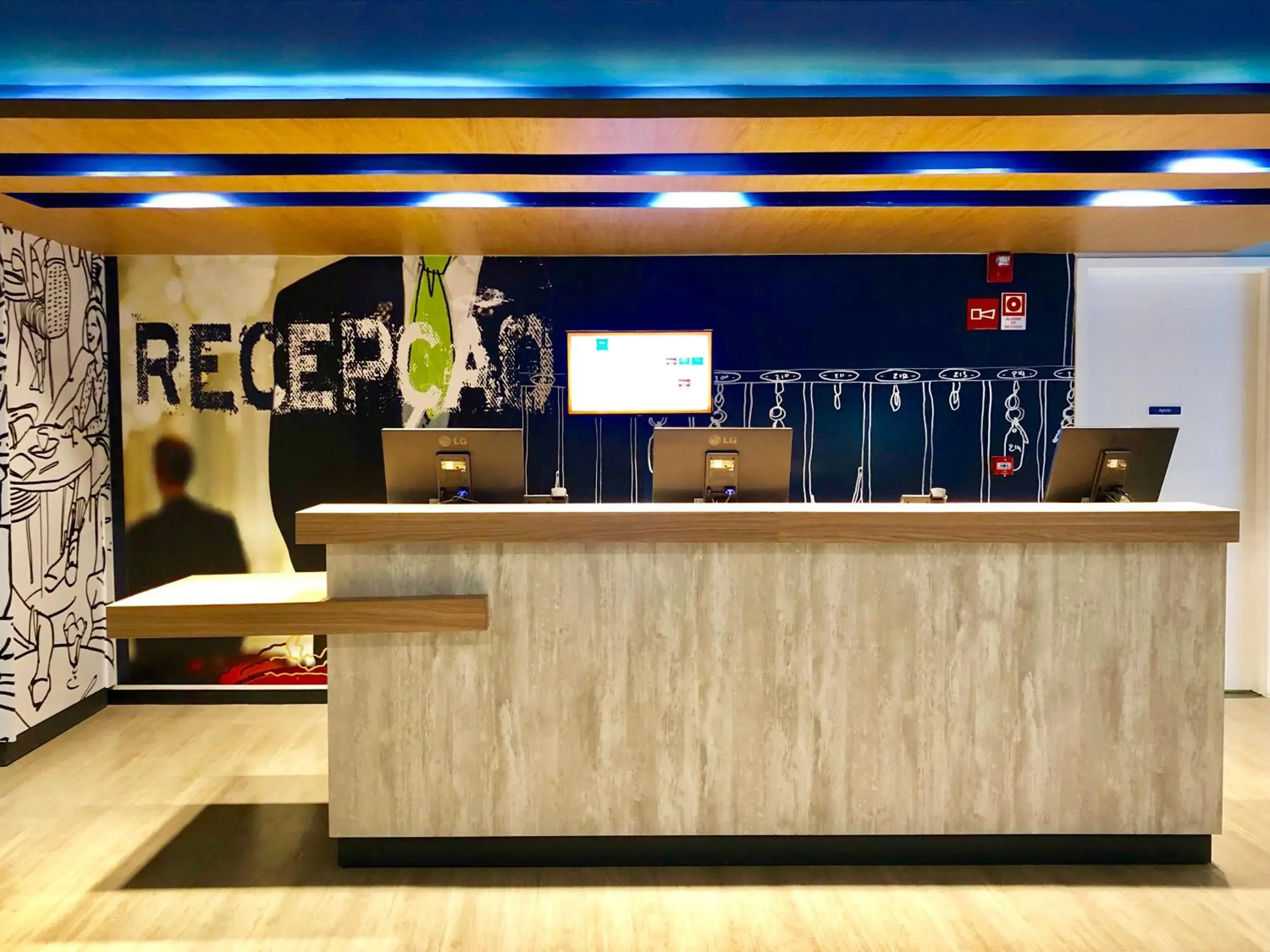 Lobby or reception in ibis budget Petropolis Lobby or reception in ibis budget Petropolis