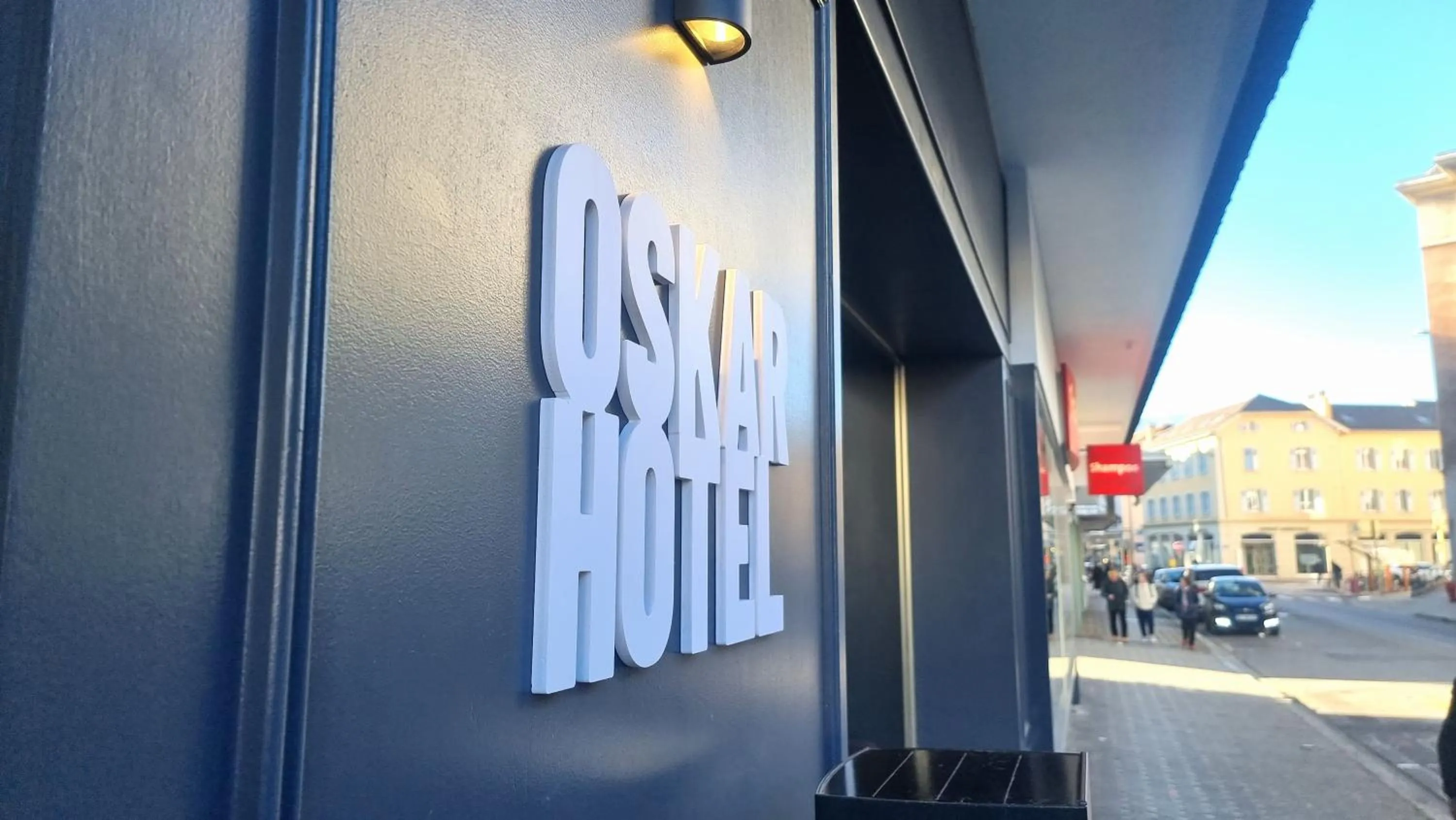 Property building in Oskar Hotel