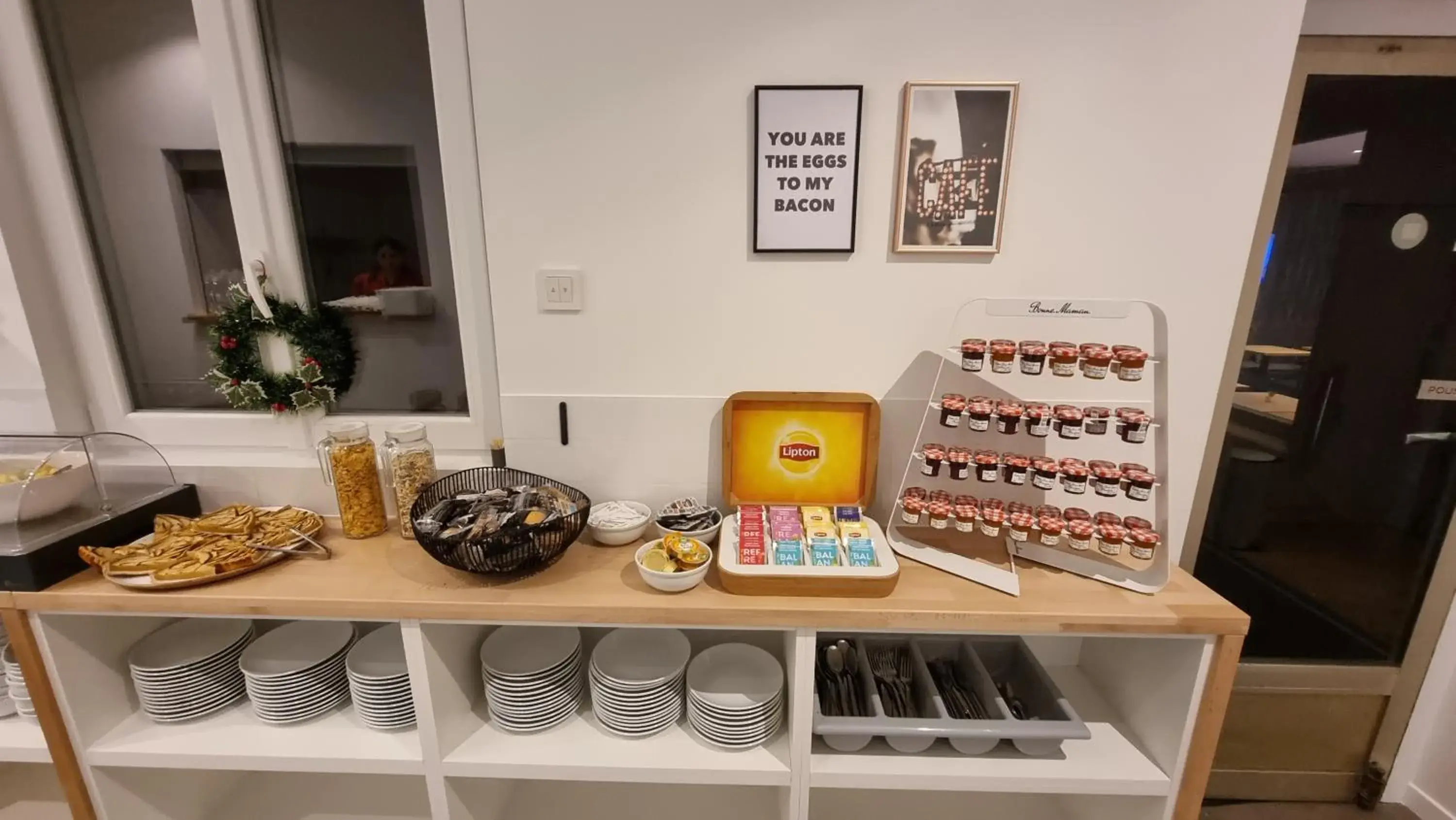 Breakfast in Oskar Hotel Breakfast in Oskar Hotel