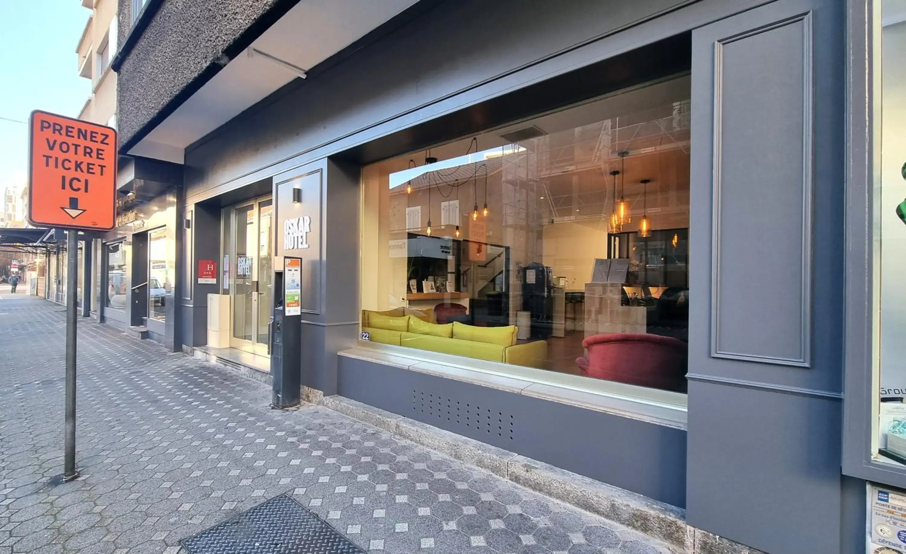 Property building in Oskar Hotel Property building in Oskar Hotel