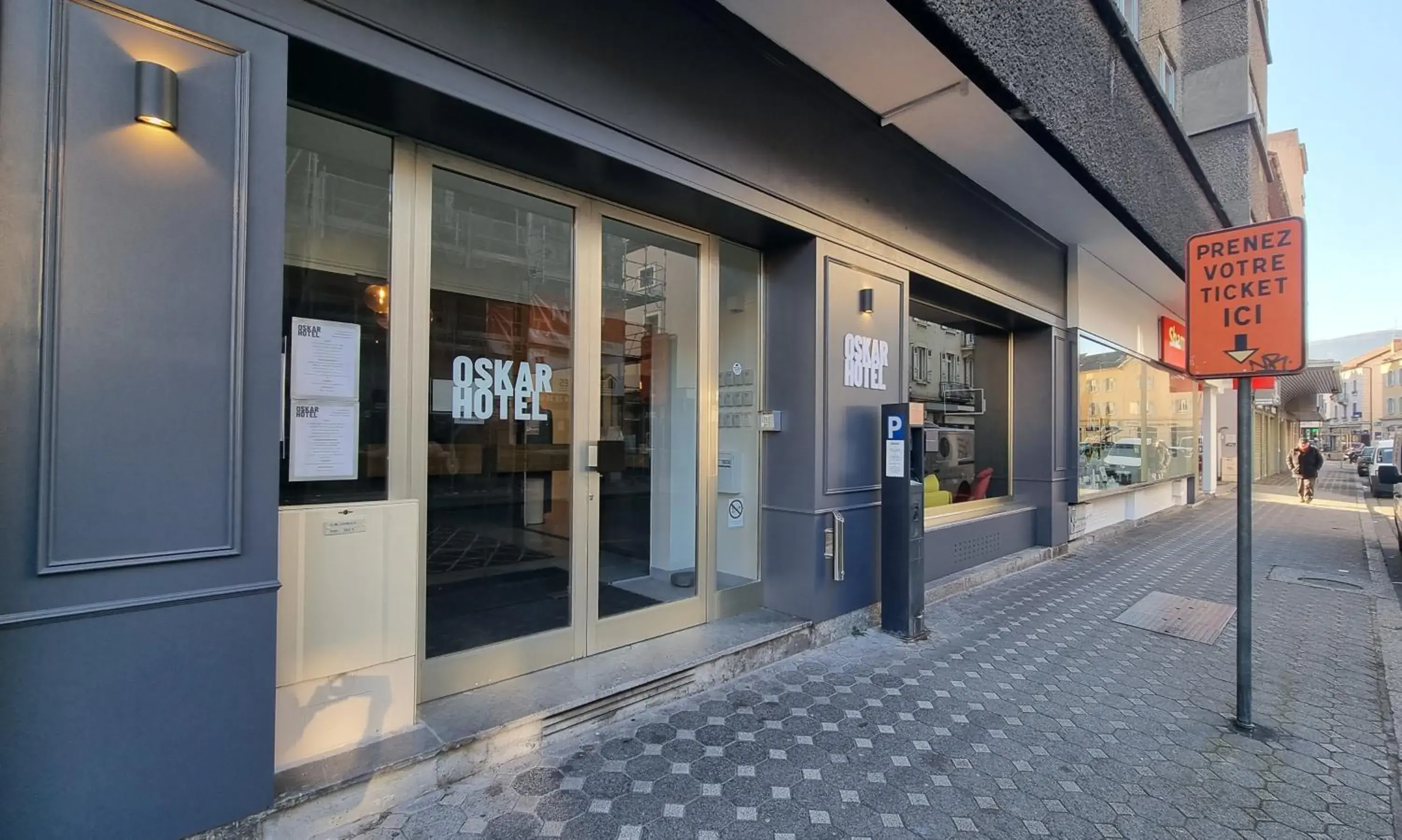 Property building in Oskar Hotel Property building in Oskar Hotel