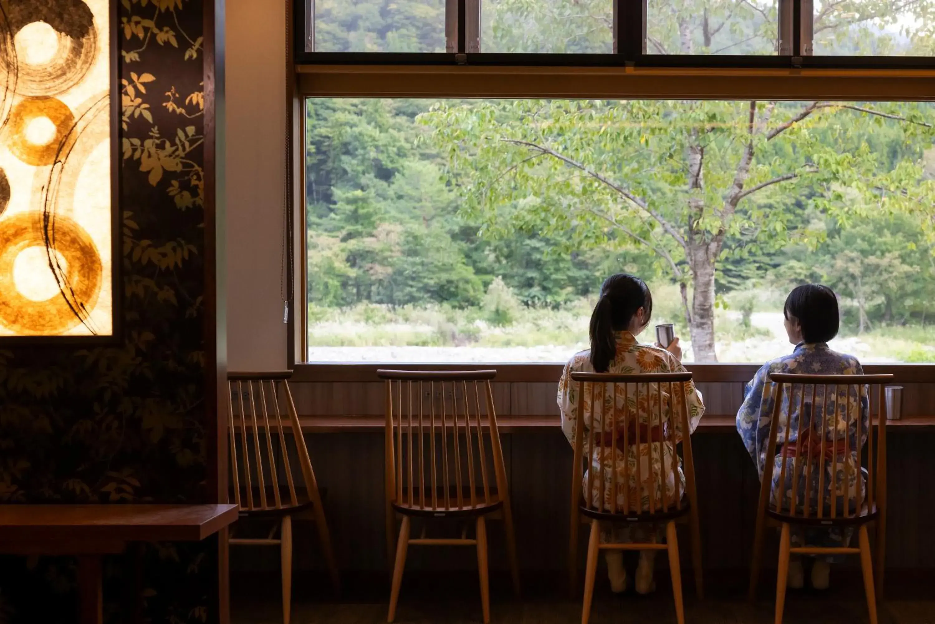 Lounge or bar in Onyado Yuinosho, Shirakawago Lounge or bar in Onyado Yuinosho, Shirakawago