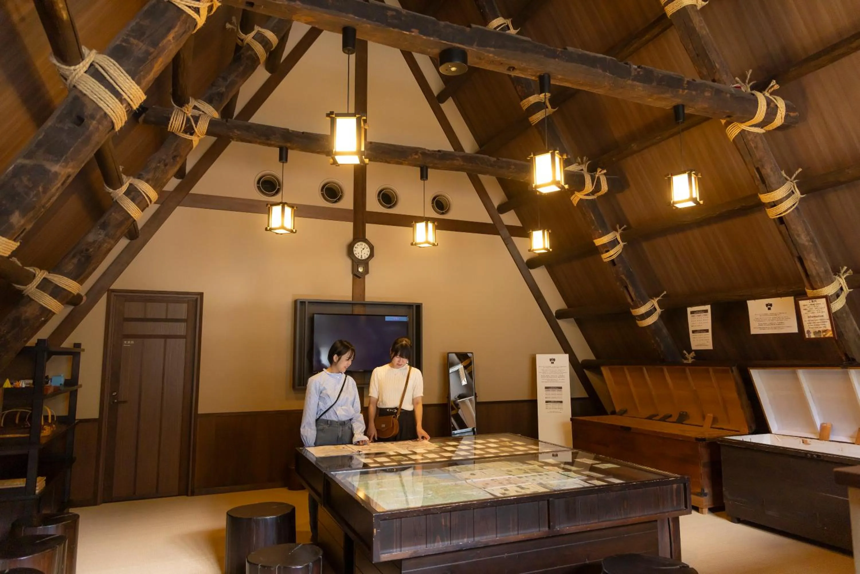 People in Onyado Yuinosho, Shirakawago