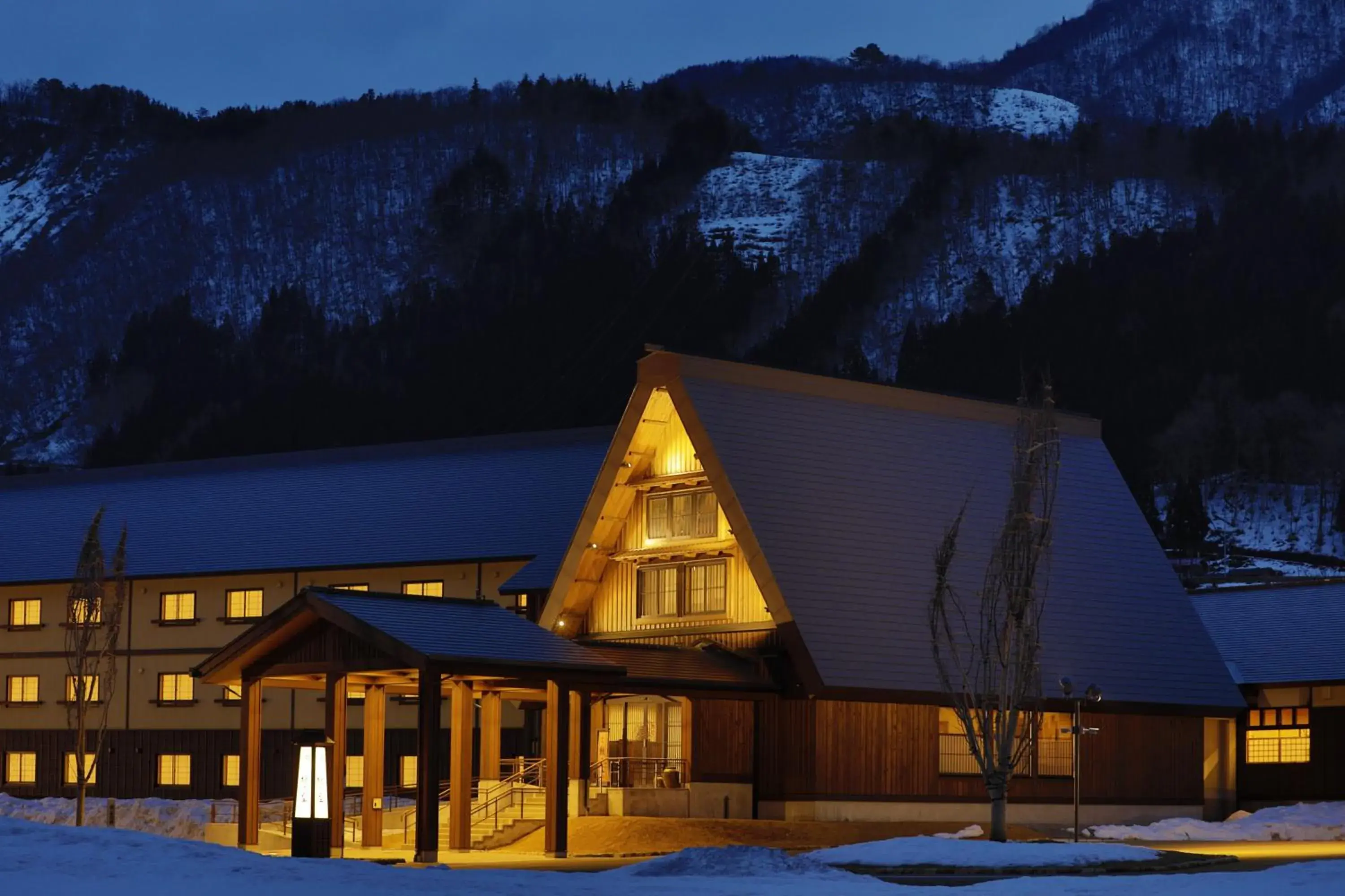 Property building in Onyado Yuinosho, Shirakawago Property building in Onyado Yuinosho, Shirakawago