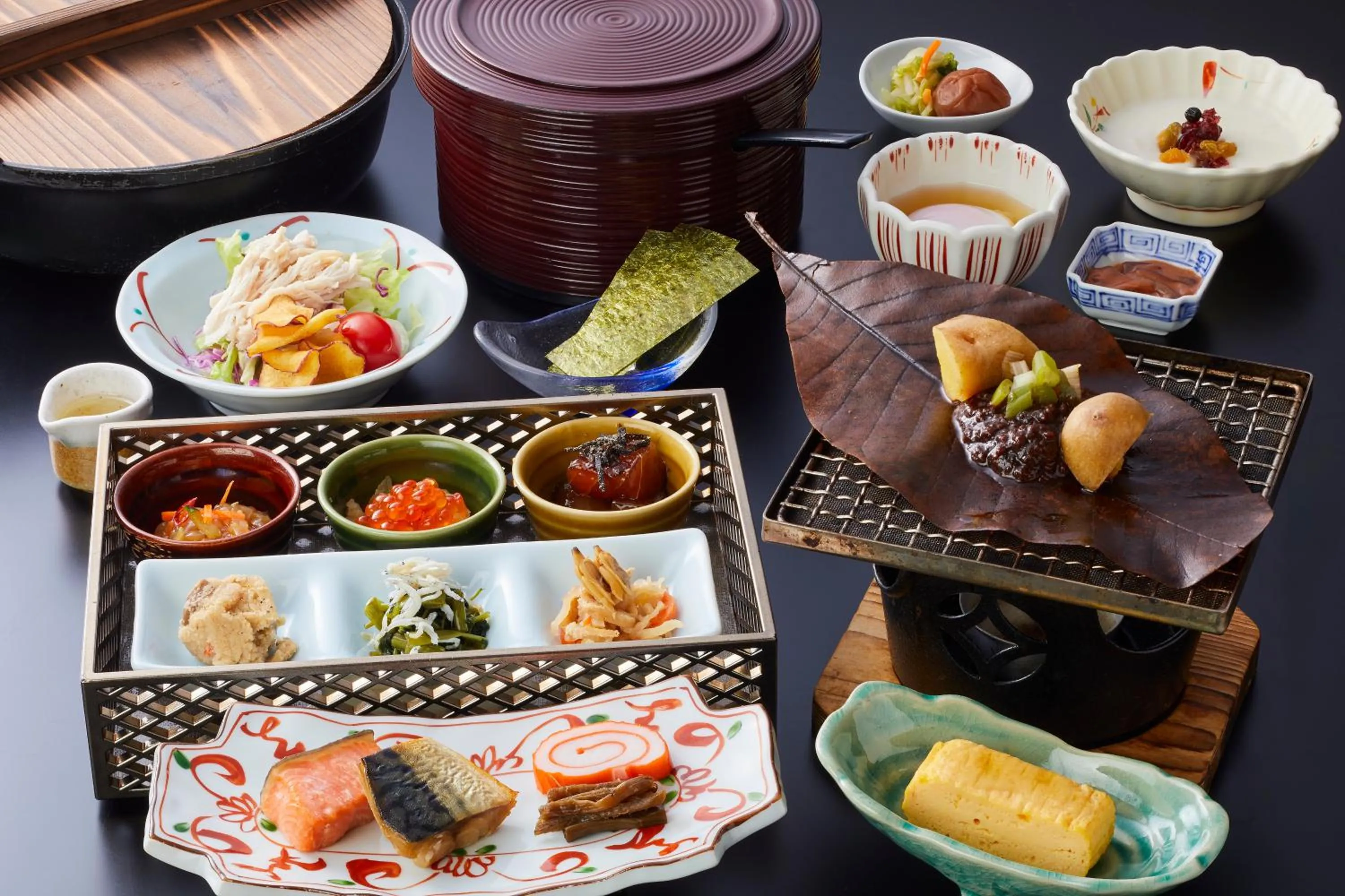 Breakfast in Onyado Yuinosho, Shirakawago