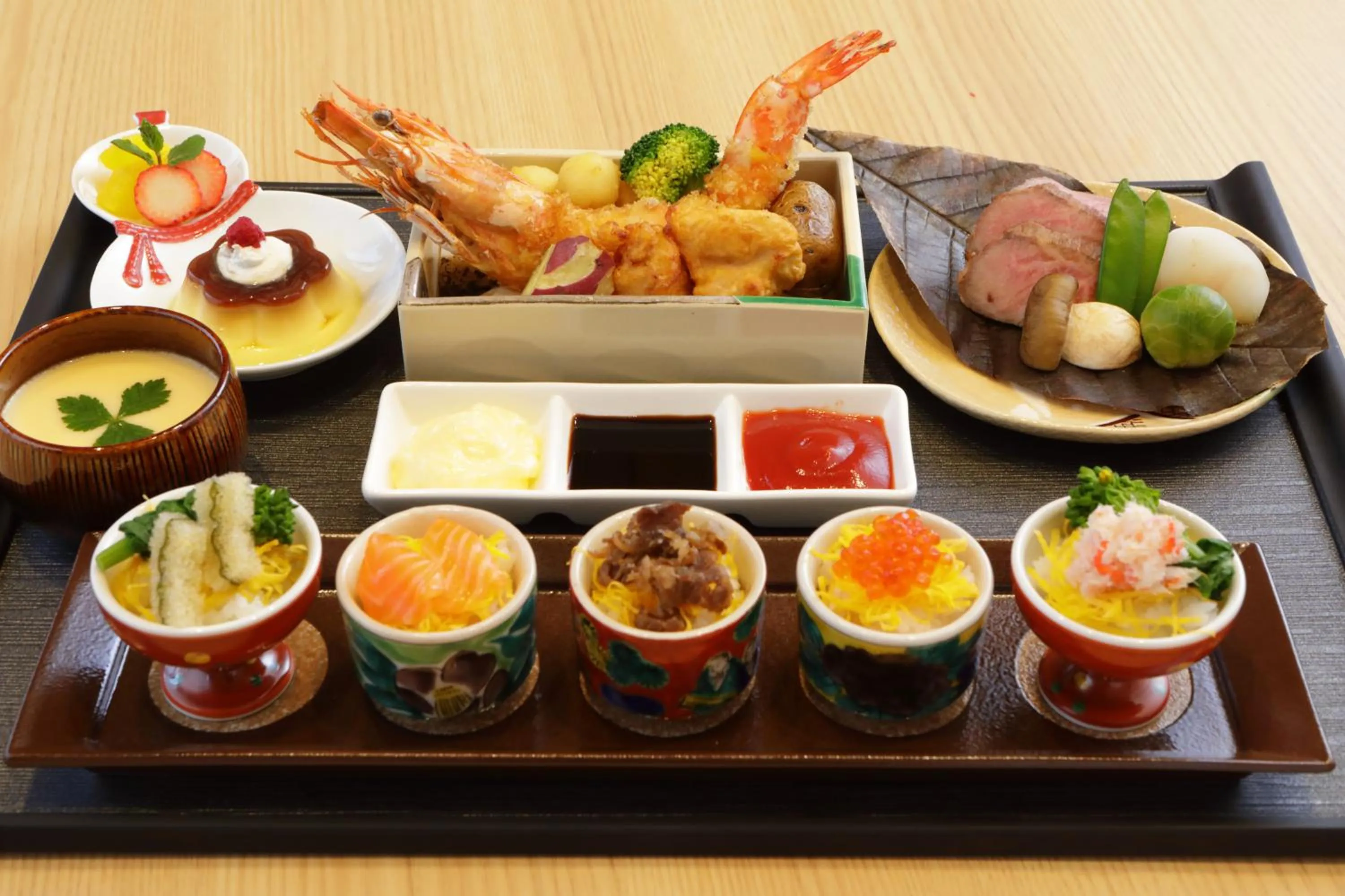 Food and drinks in Onyado Yuinosho, Shirakawago