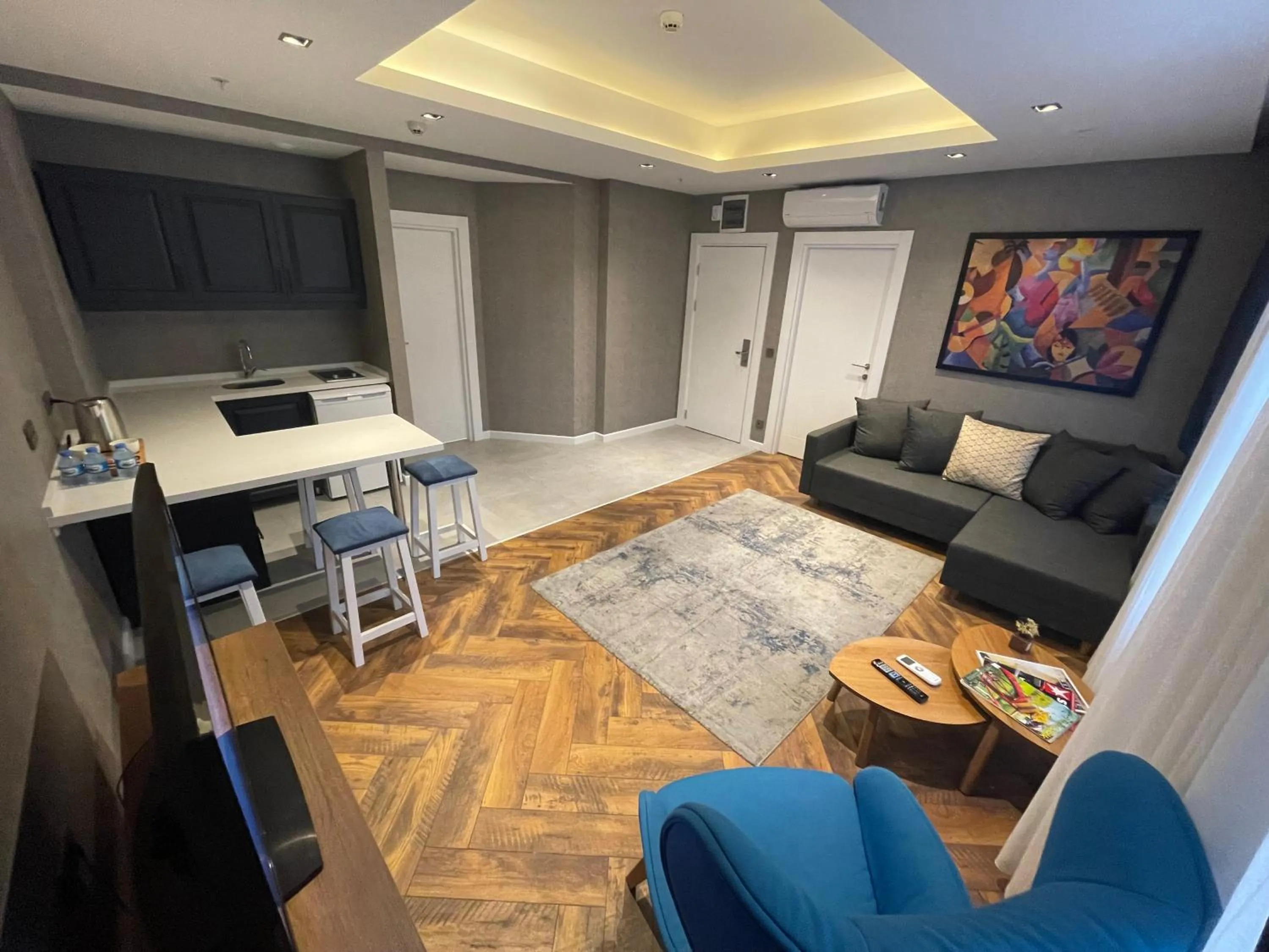 Living room in Feri Suites