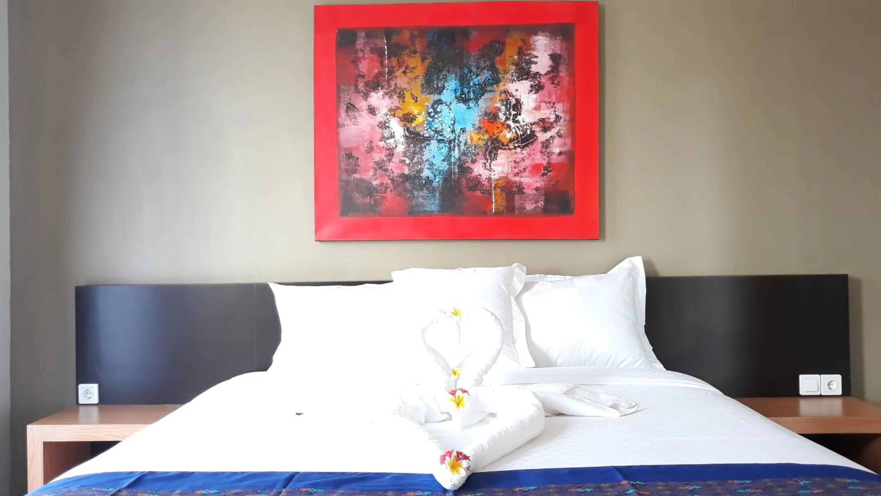 Bedroom, Bed in Asiana Lovina Hotel