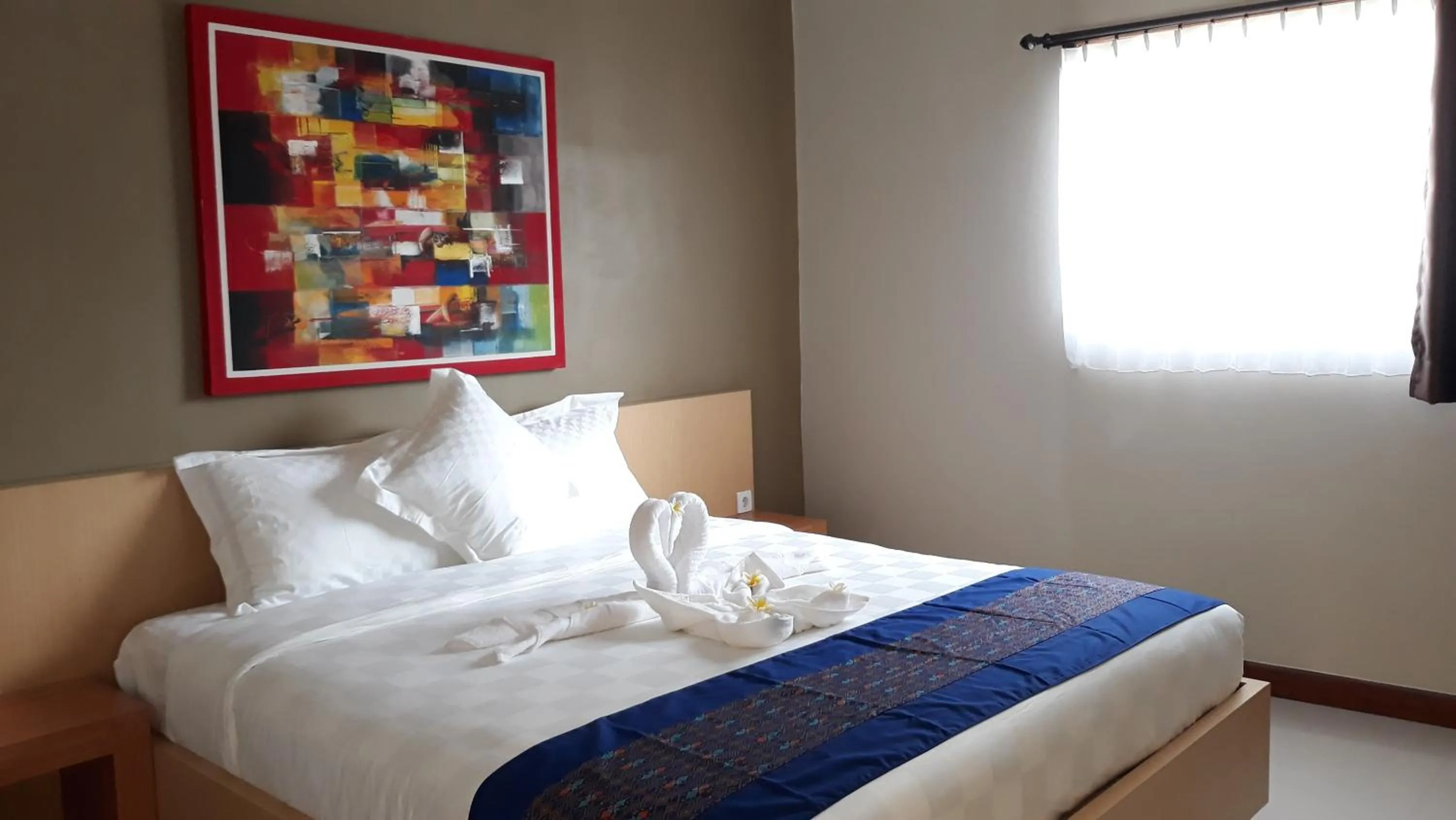 Bedroom, Bed in Asiana Lovina Hotel