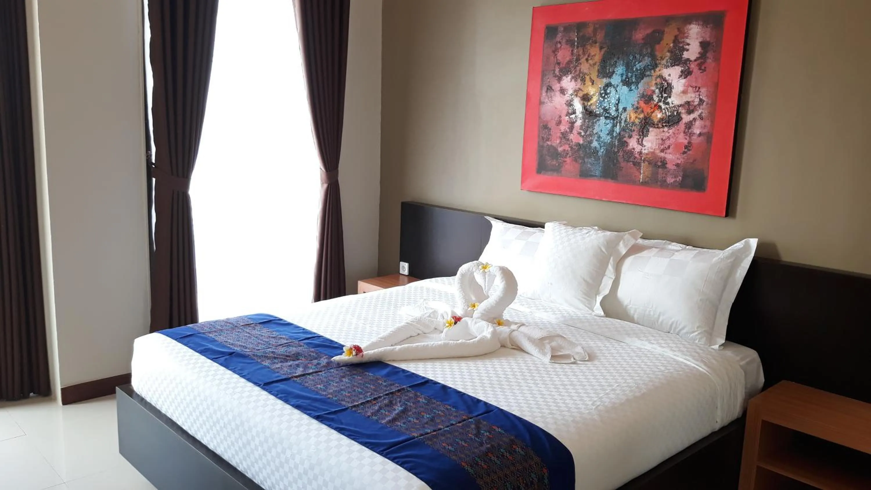 Bedroom, Bed in Asiana Lovina Hotel