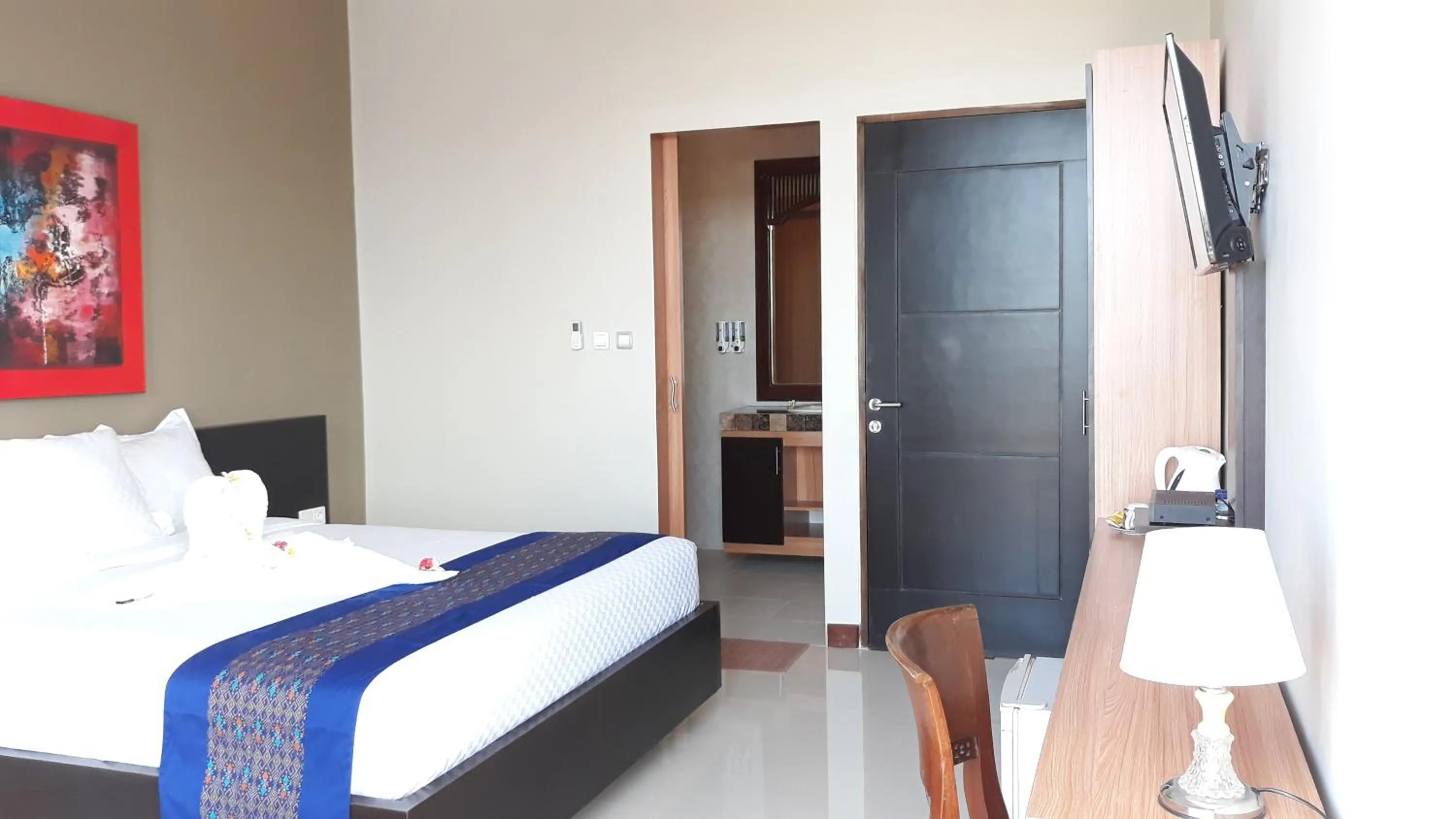 Bedroom, Bed in Asiana Lovina Hotel