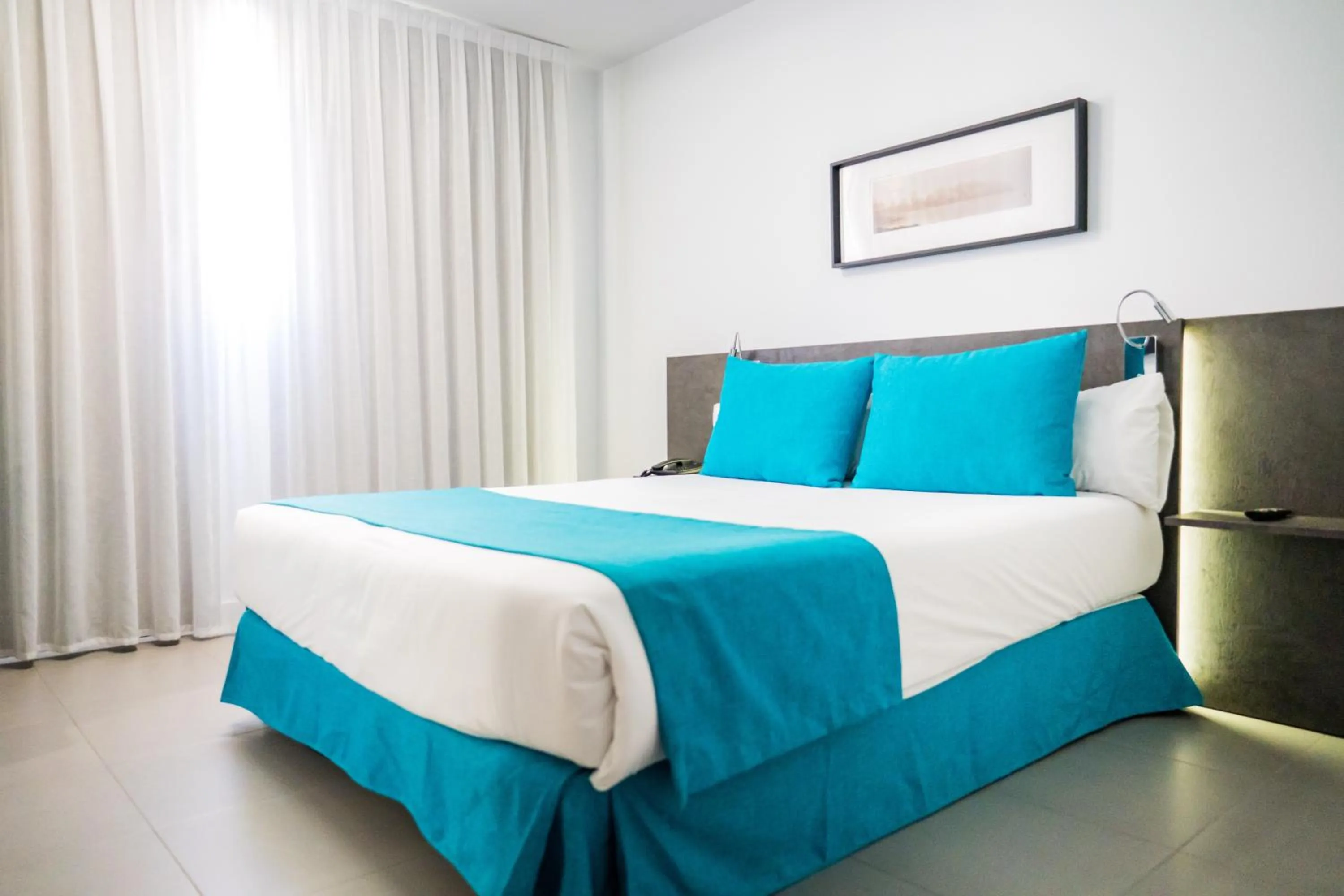 Bed in Moon Hotel & SPA.