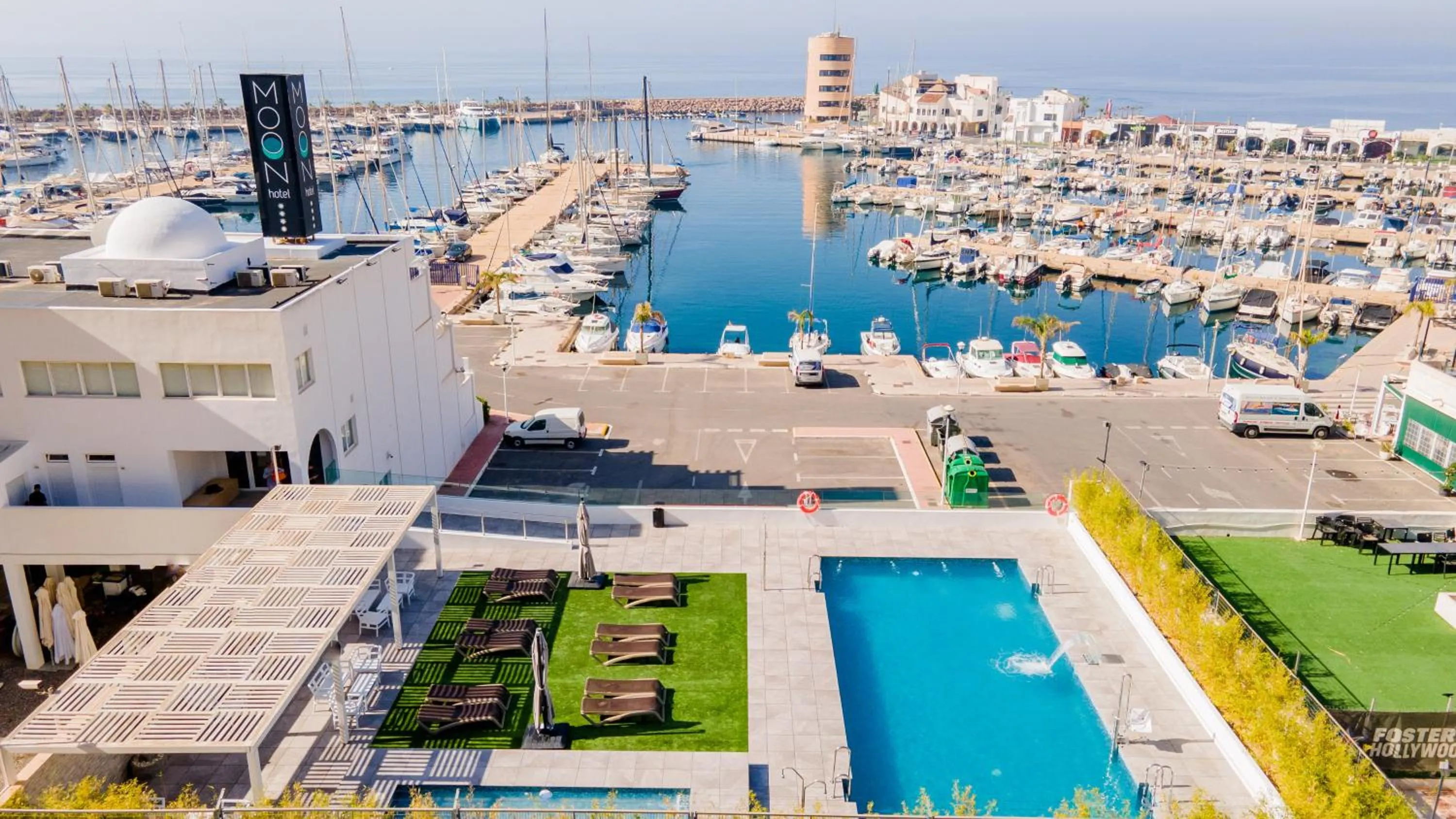 Bird's eye view in Moon Hotel & SPA.