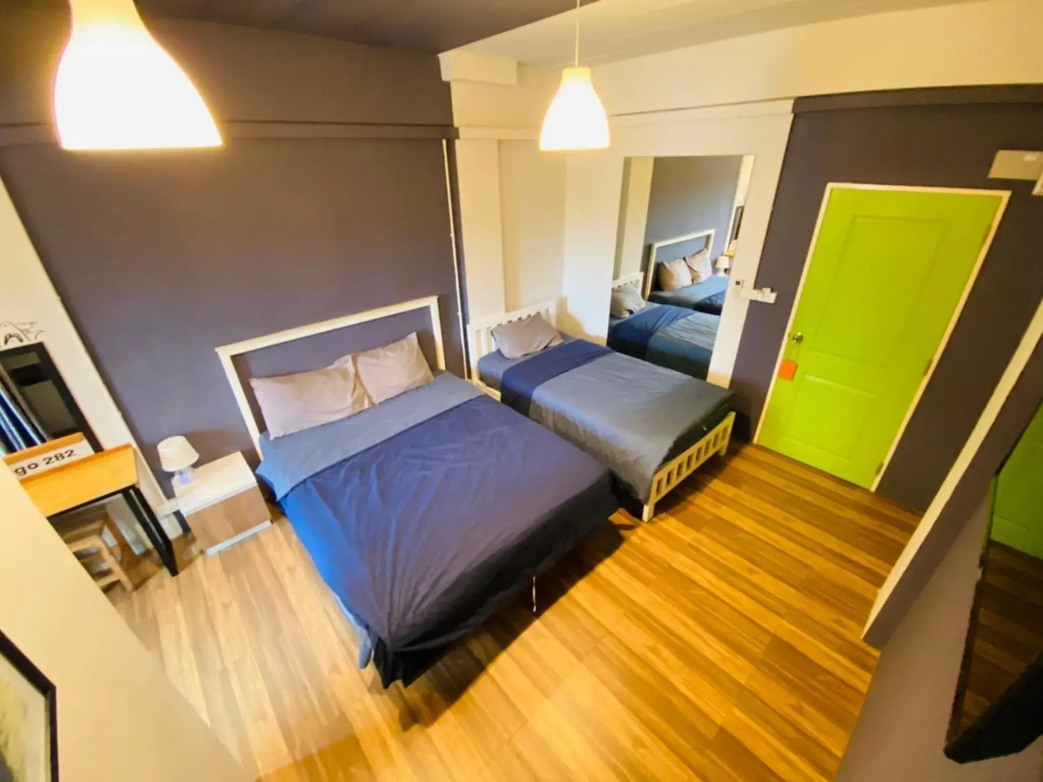 Triple Room with Balcony in Mango 10 House Triple Room with Balcony in Mango 10 House