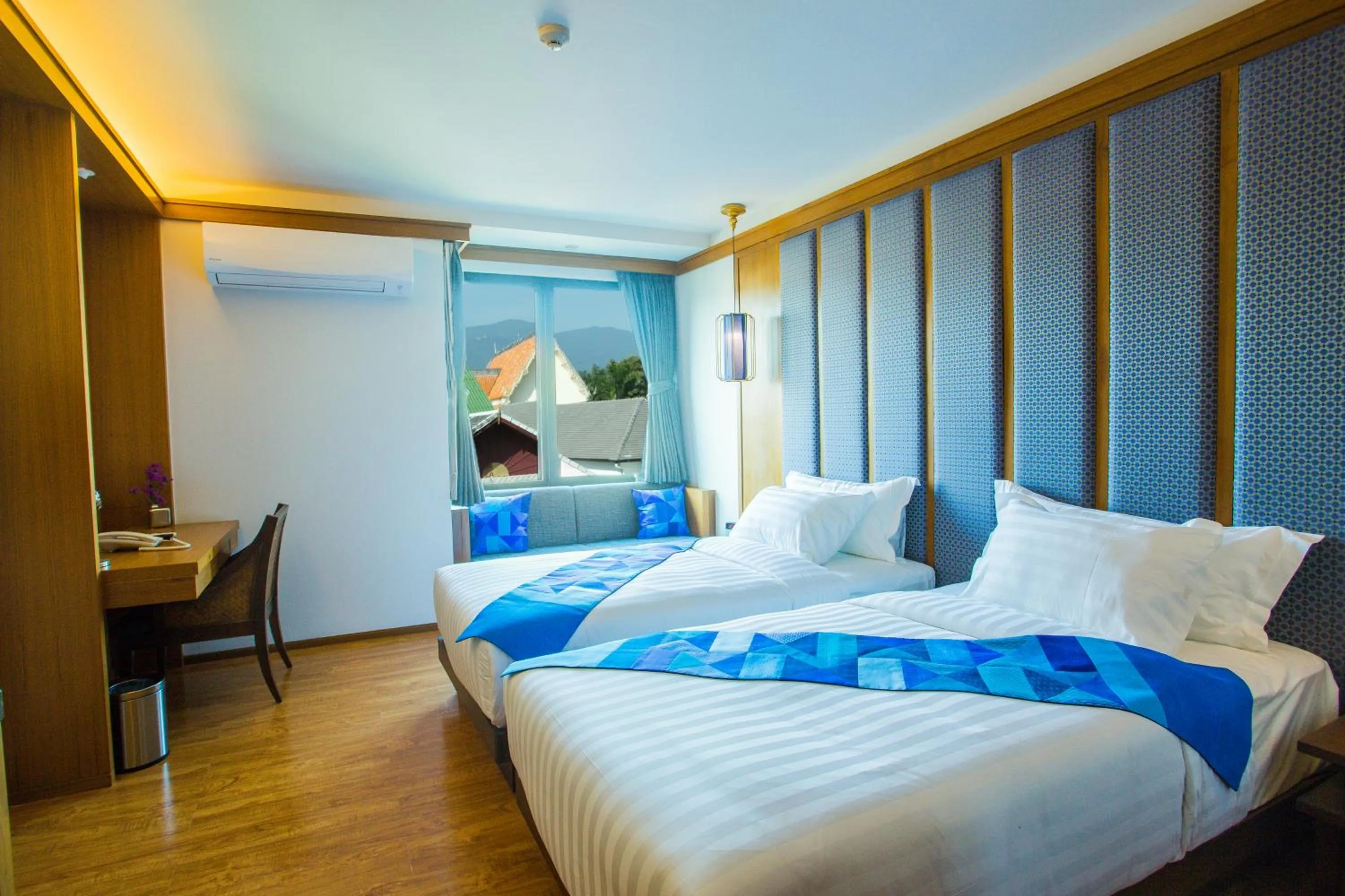 Photo of the whole room, Bed in Lavana Hotel Chiangmai